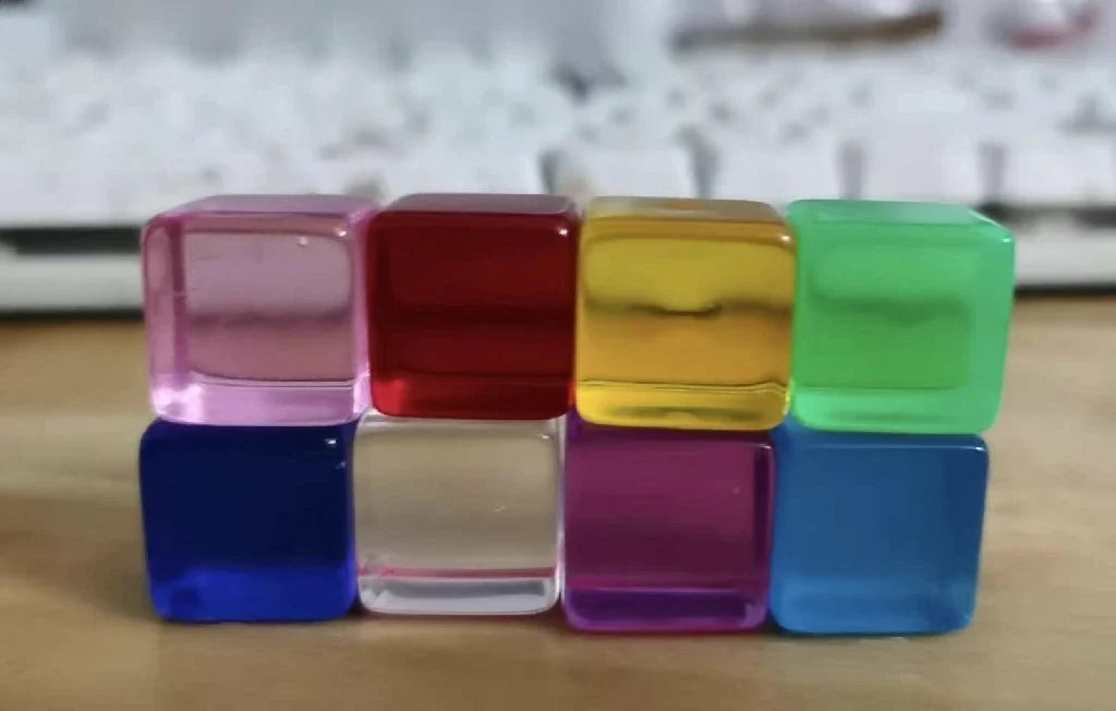 Blank D&D Dice