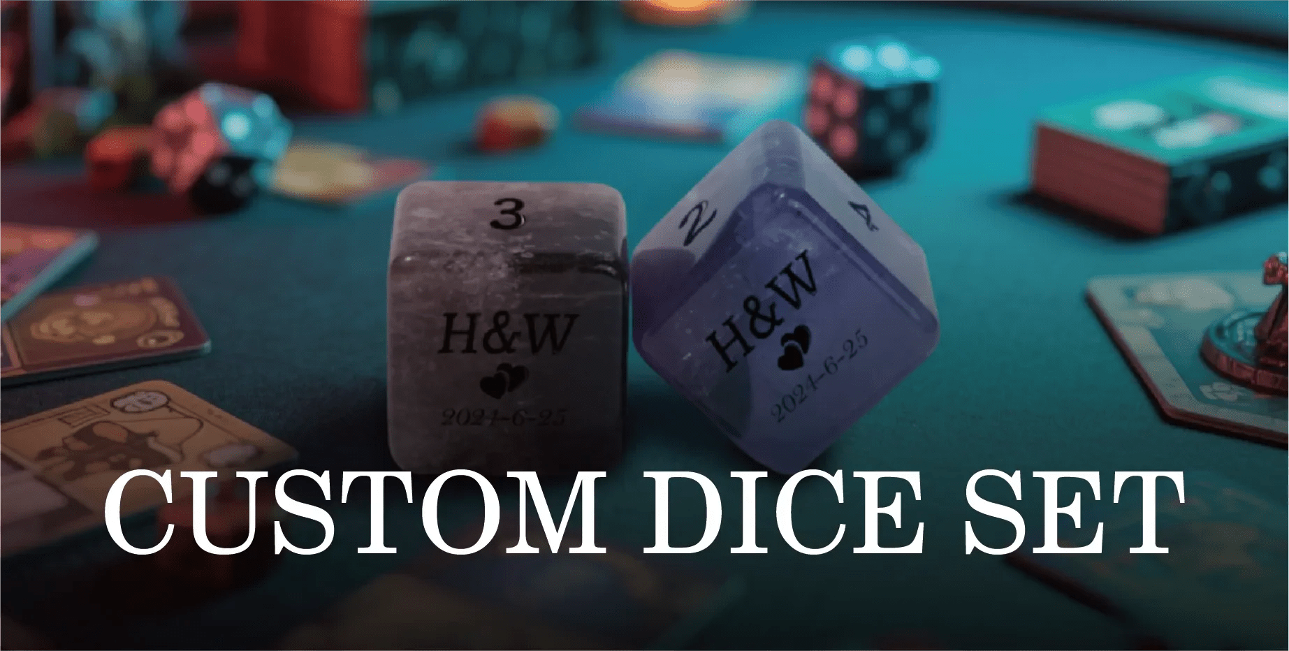 Custom DND Dice - Bear Dice