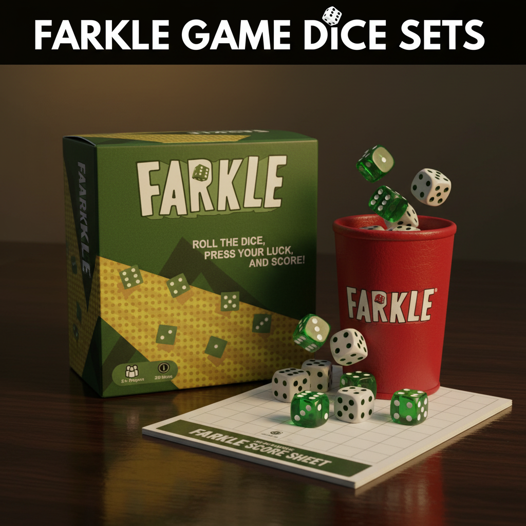 Farkle Game Dice Sets