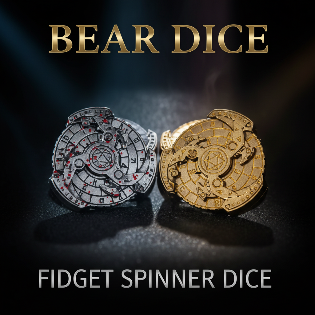 Fidget Spinner Dice Collection Cover