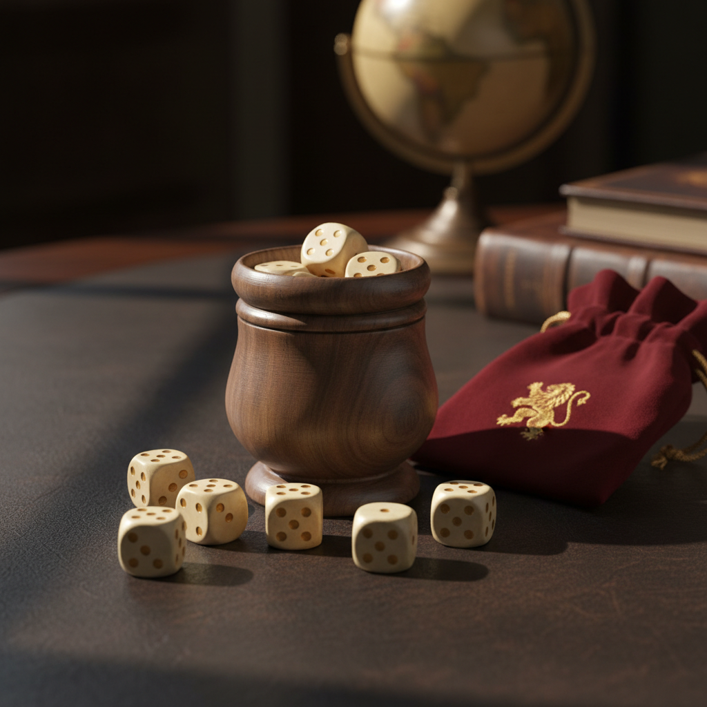 Liar's Dice Game Dice Sets