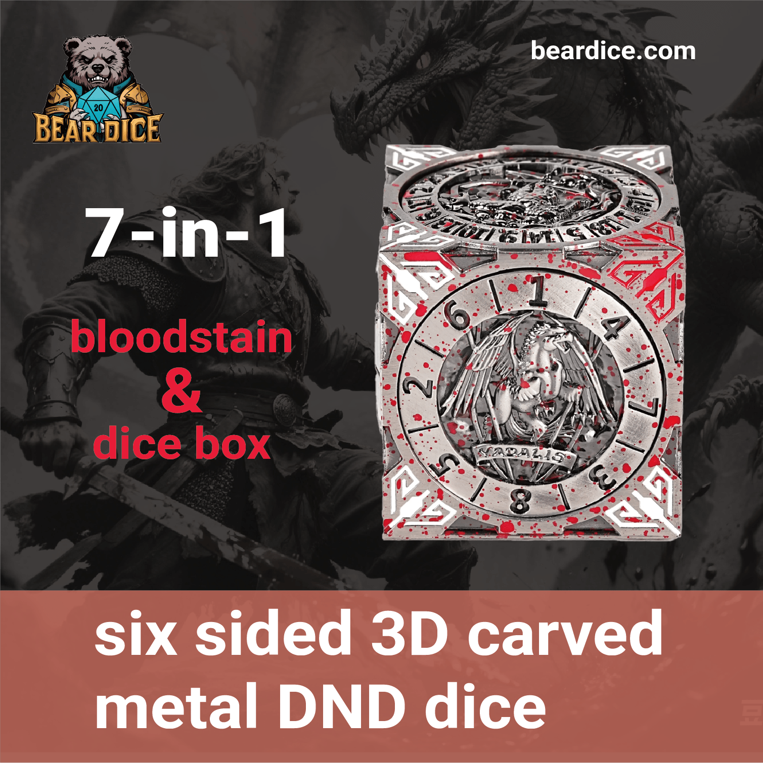 U.S. Domestic Delivery - Bear Dice