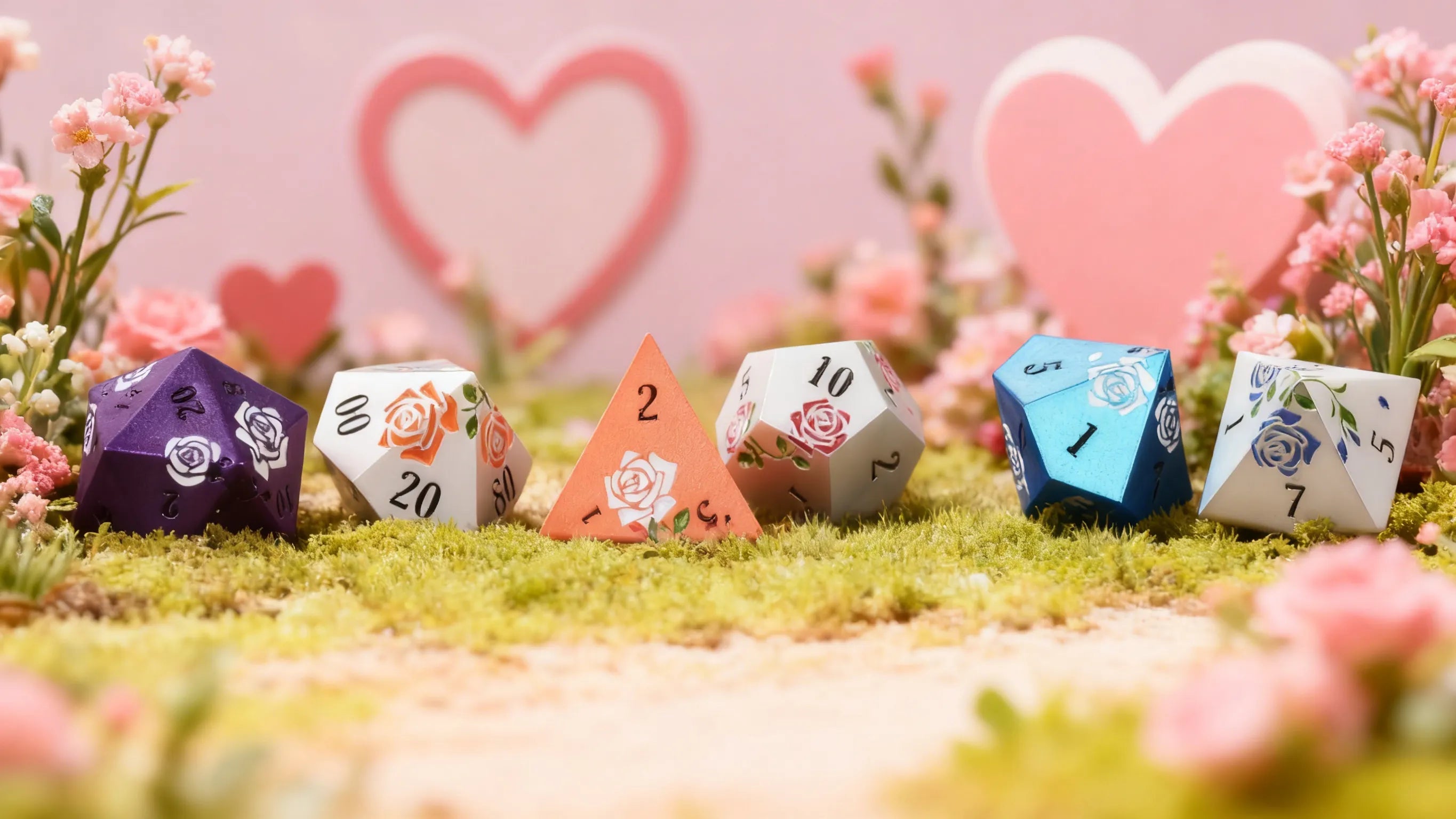 Valentine's Day Gifts-Unique Love DND Dice Set - Bear Dice
