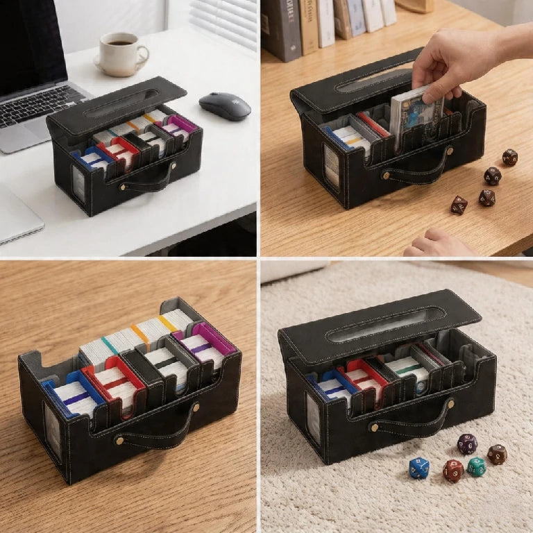 Pokémon Card Box Commander Magic: The Gathering Yu-Gi-Oh! Portable Card Storage Box