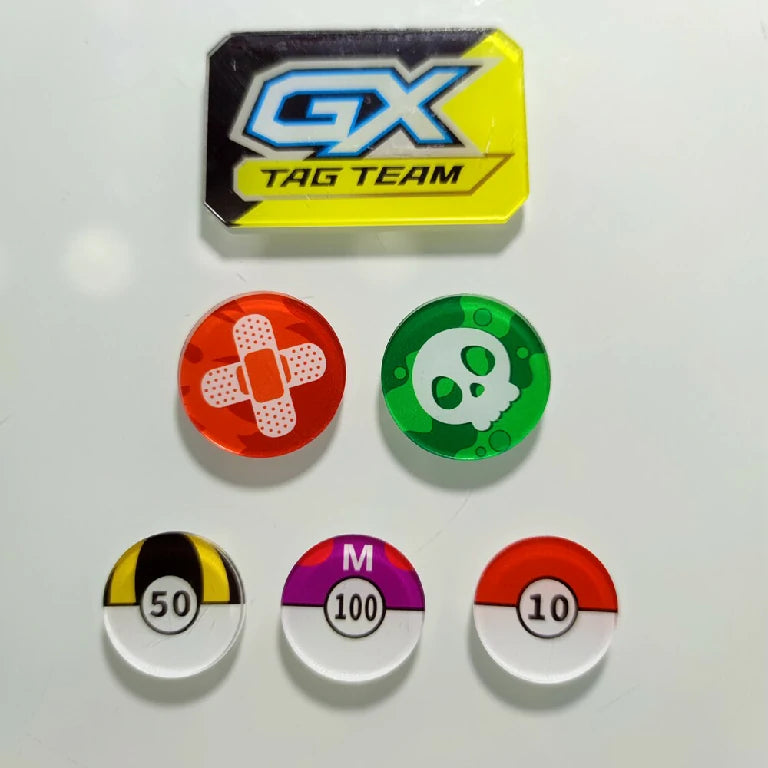 Pokémon TCG Damage Counter & Status Marker Storage Case
