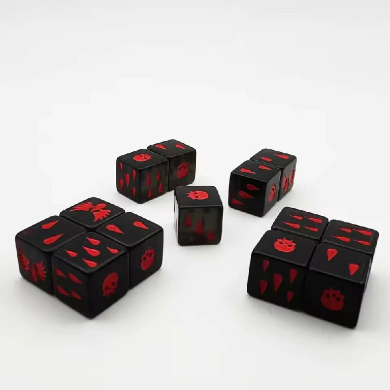 Warhammer 40k Blood Angels Sanguis Tabletop Game D6 Dice