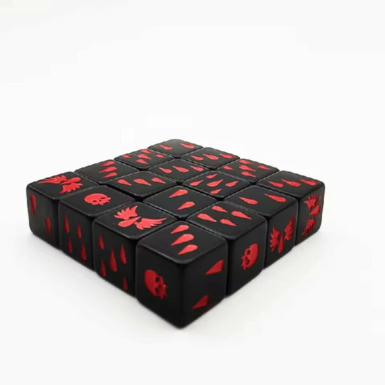 Warhammer 40k Blood Angels Sanguis Tabletop Game D6 Dice