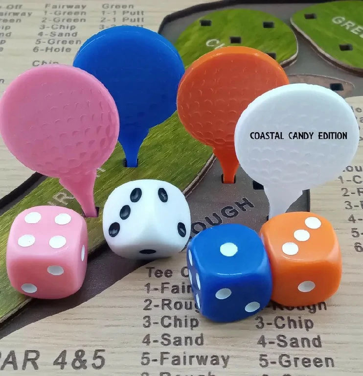 Desktop Golf Dice Game