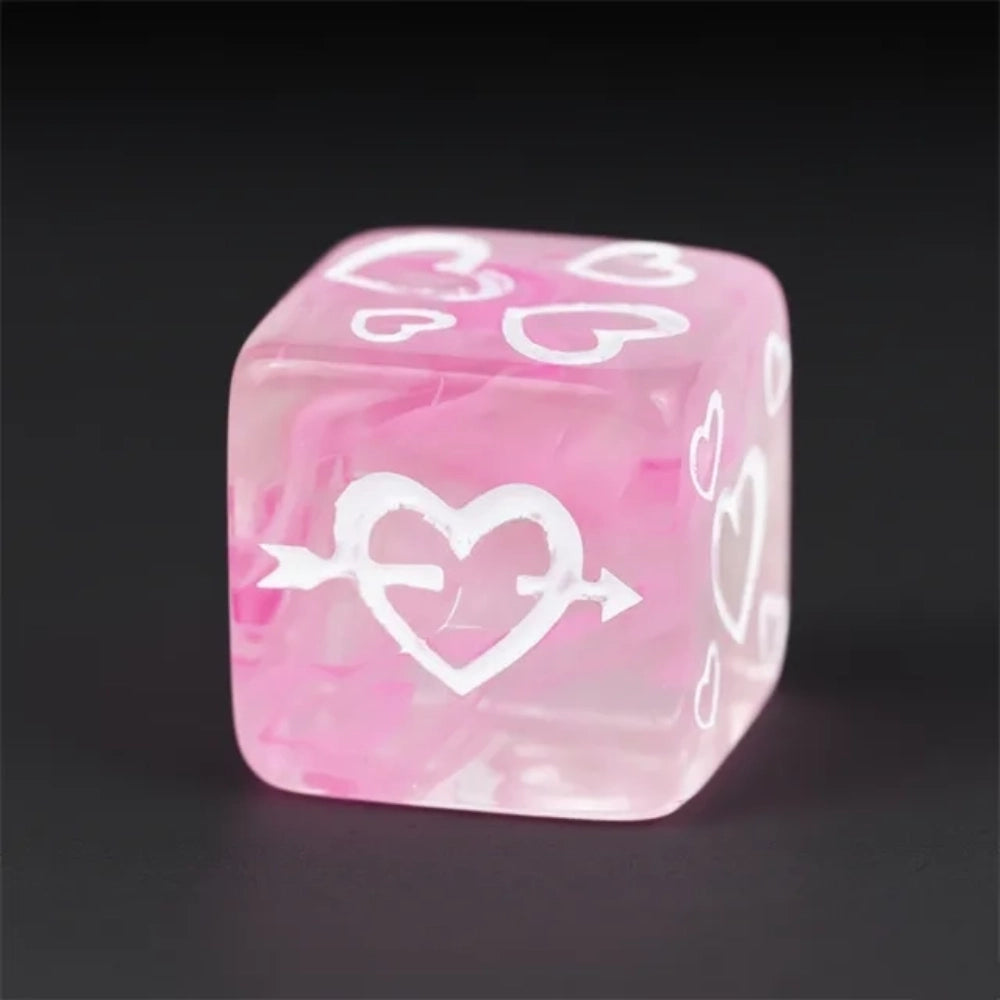 DND Dice Acrylic Swirl D6 – COC, RPG, Warhammer Tabletop Dice