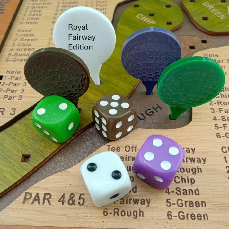 Desktop Golf Dice Game