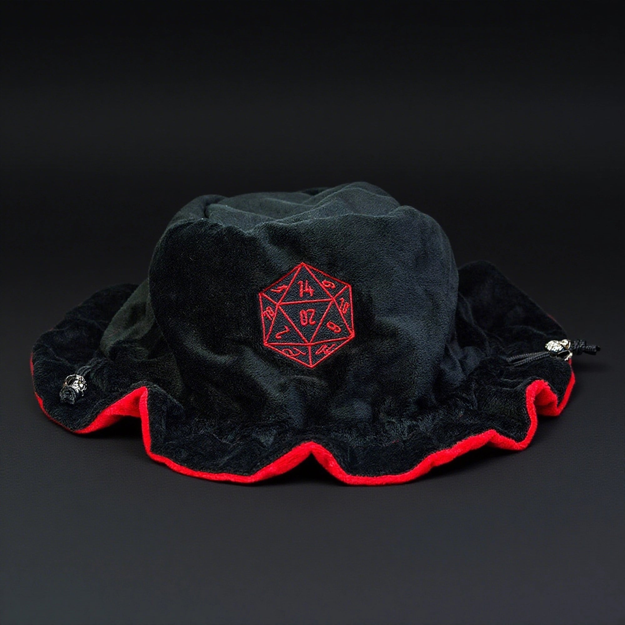 DND & COC Dice Storage Bag | Velvet Dice Bag with Drawstring