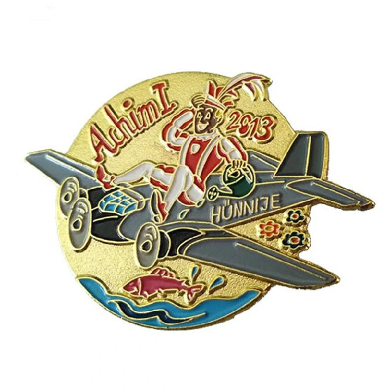 Custom personalized metal brooch badges、school badges, customizable shapes and patterns