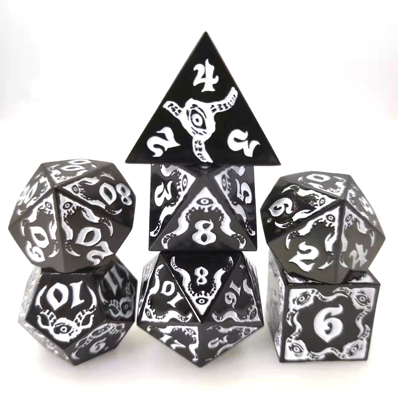 Clearance Discount-Devil's Eye Metal Dice Set Series