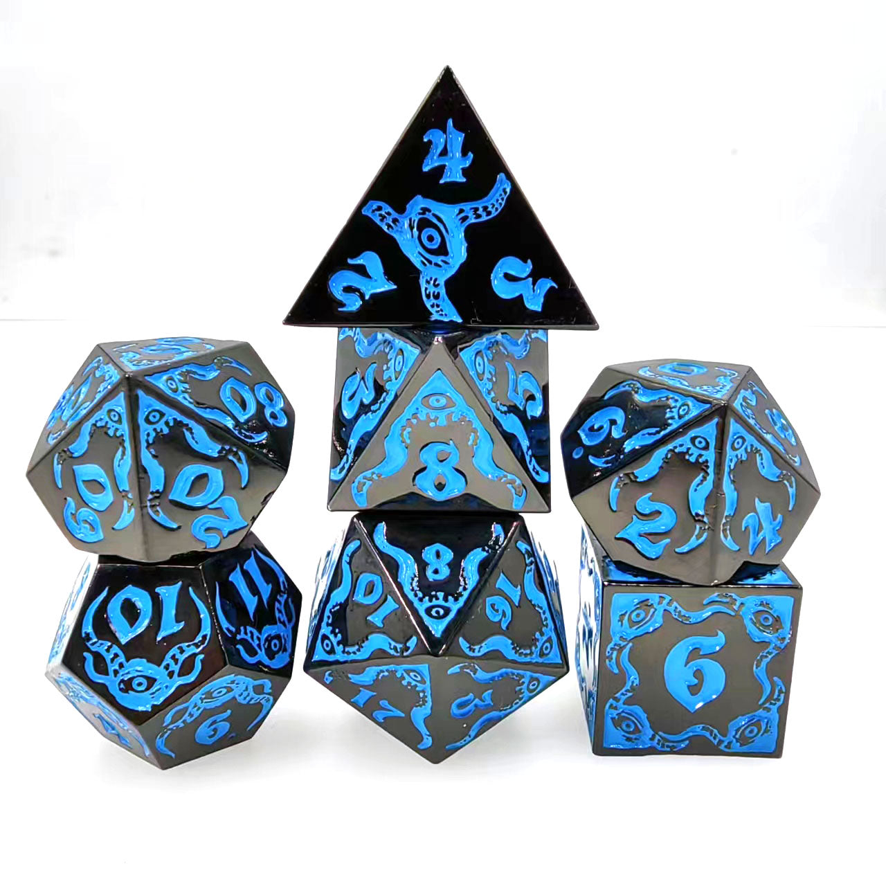 Clearance Discount-Devil's Eye Metal Dice Set Series