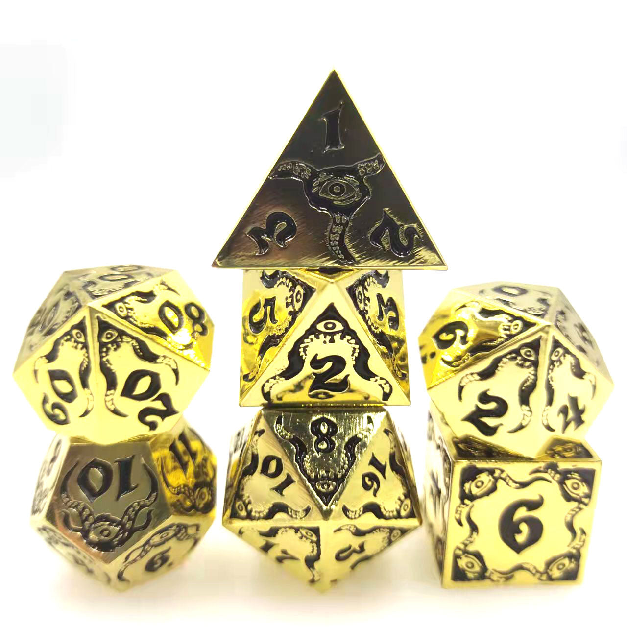 Clearance Discount-Devil's Eye Metal Dice Set Series