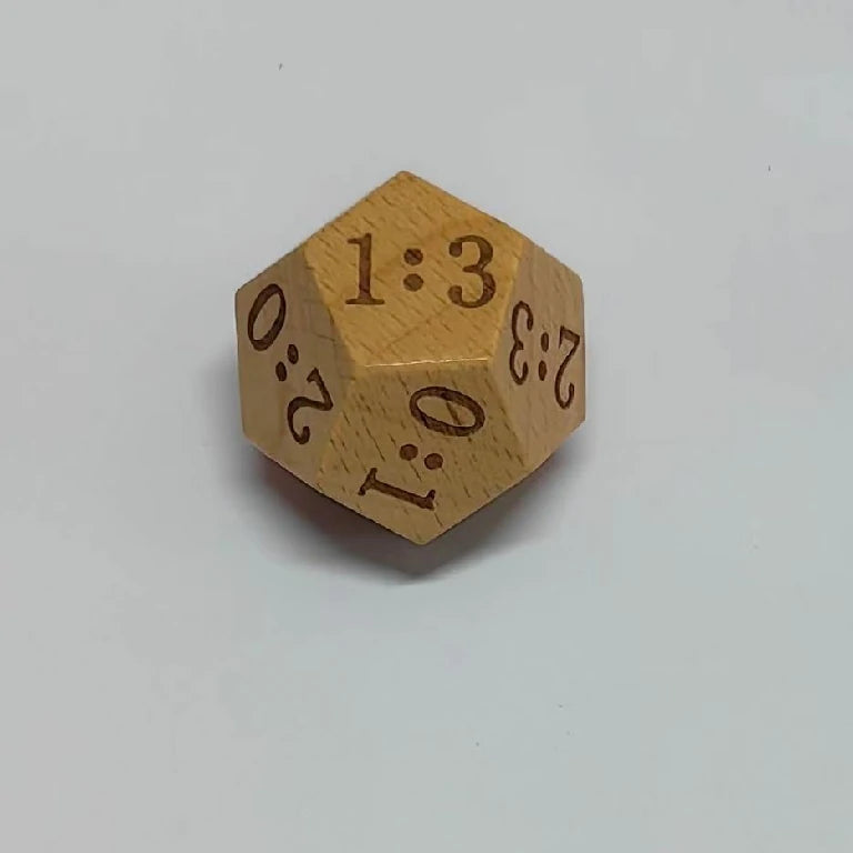 2026 World Cup Wooden D12 Score Dice — Football Match Outcome & Score Dice
