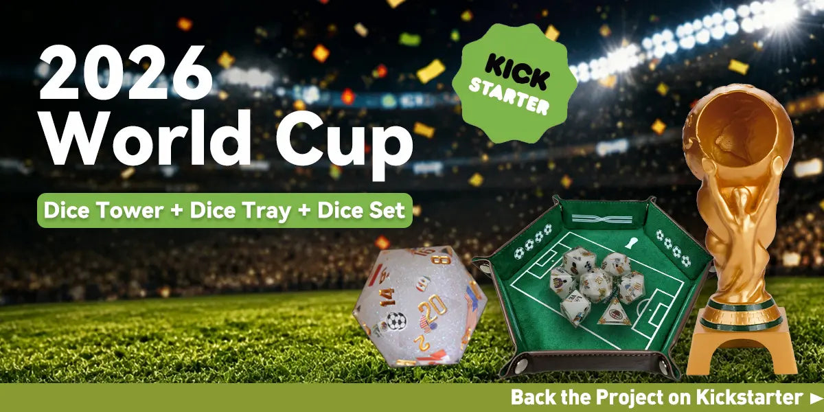 Kickstarter Dice: 2026 World Cup Dice Set | Bear Dice