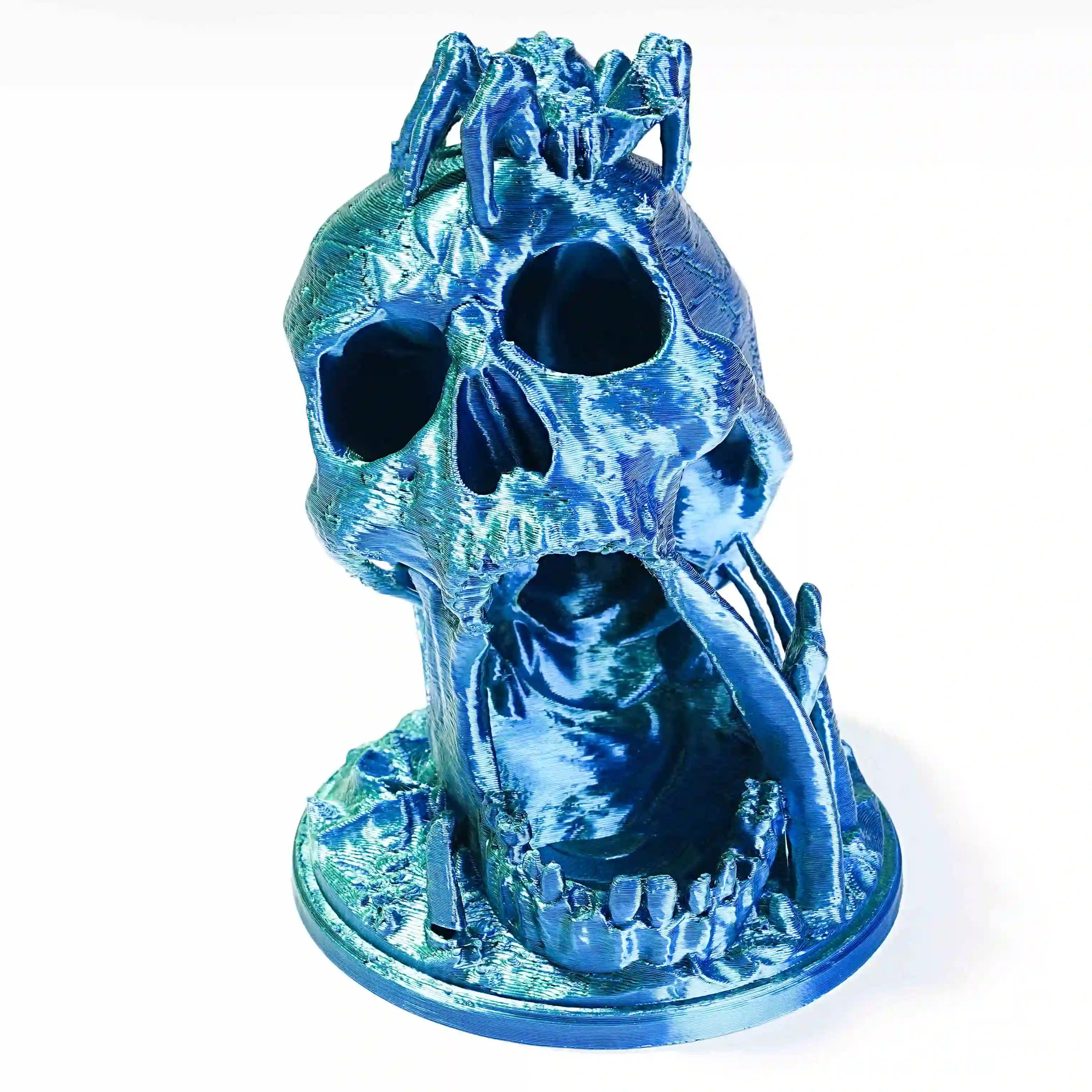 Unique Skull Dice Tower - Desktop Dice Rolling Accessory for RPG