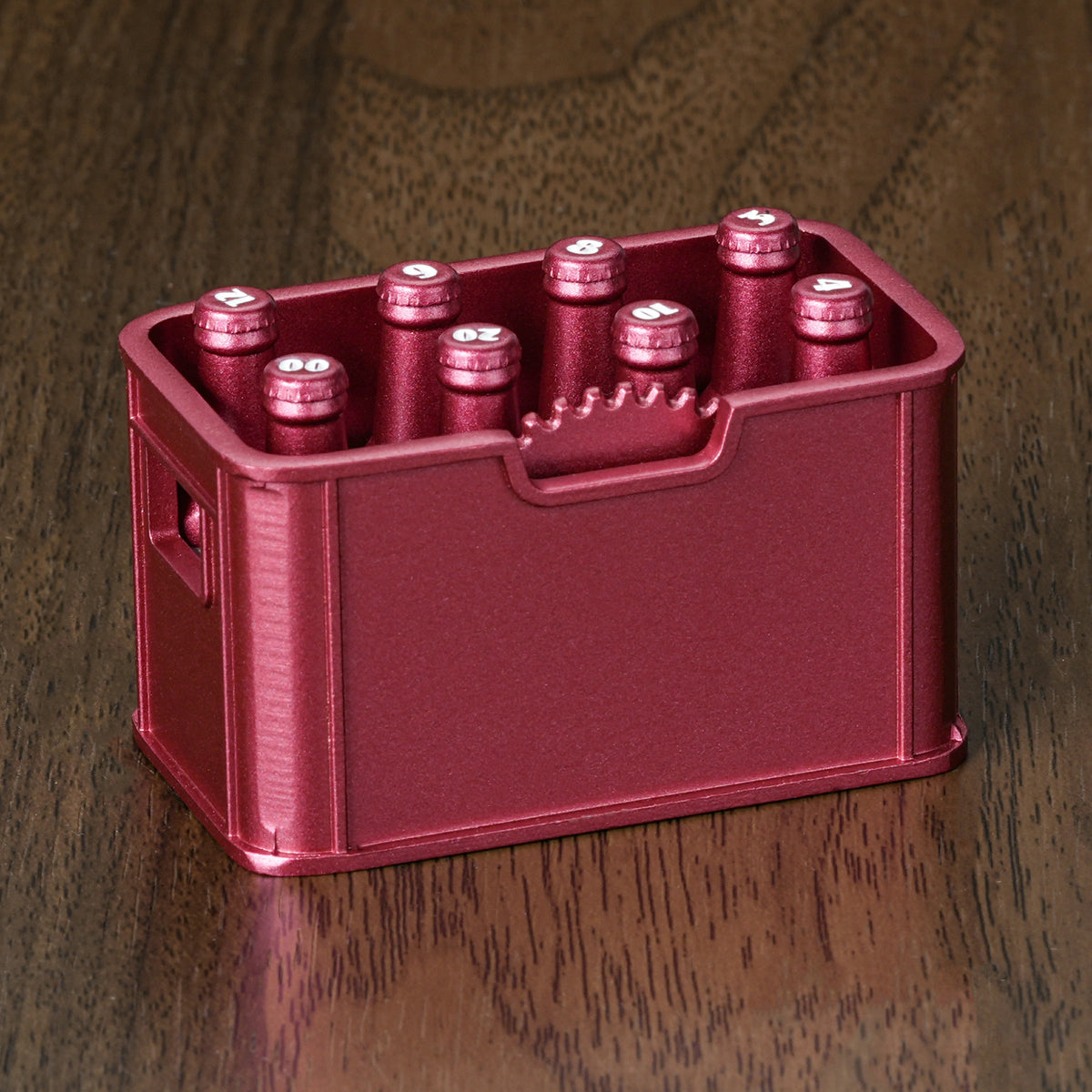 Kickstarter Dice - Unique Spray-Painted Metal Beer Bottle Dice Set