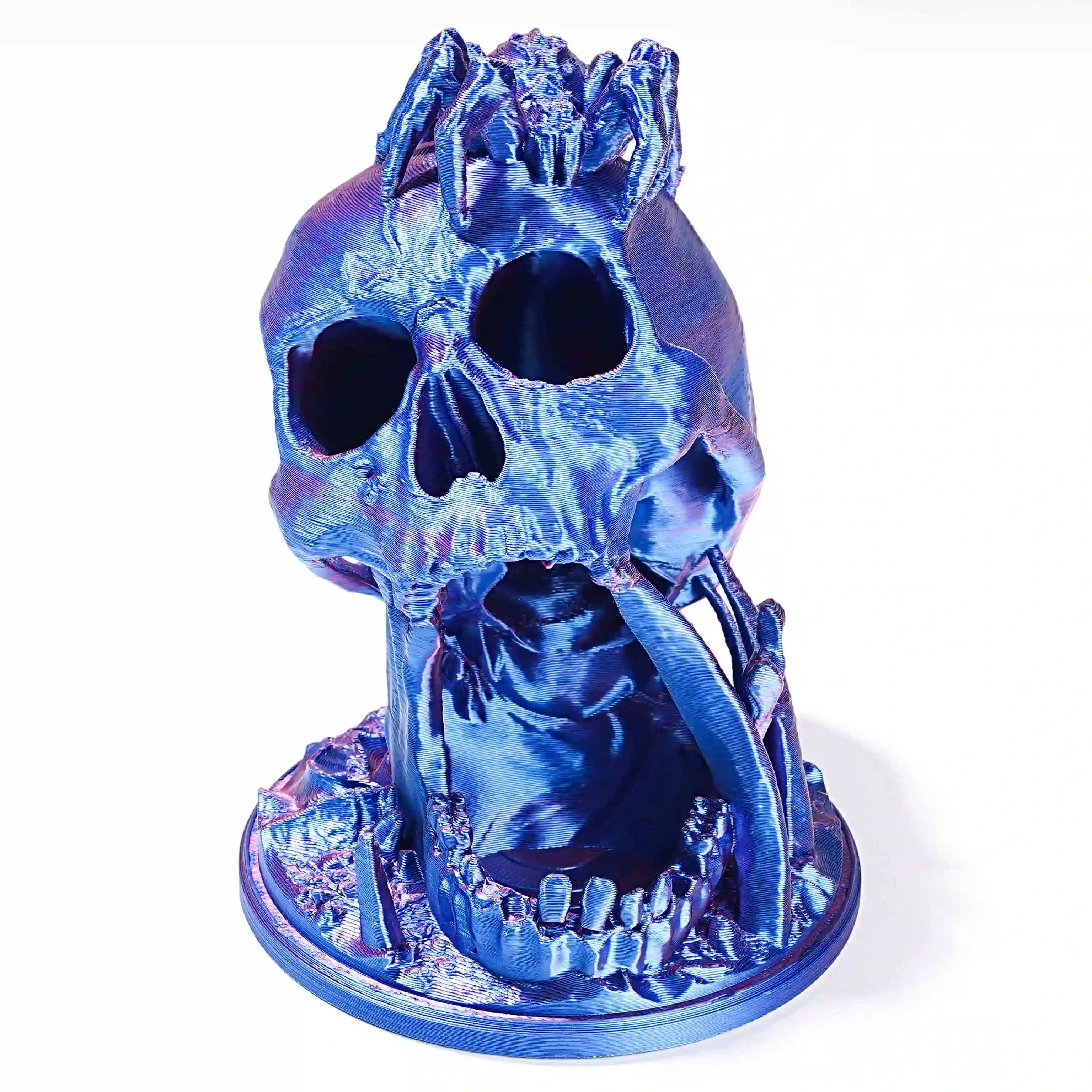 Unique Skull Dice Tower - Desktop Dice Rolling Accessory for RPG