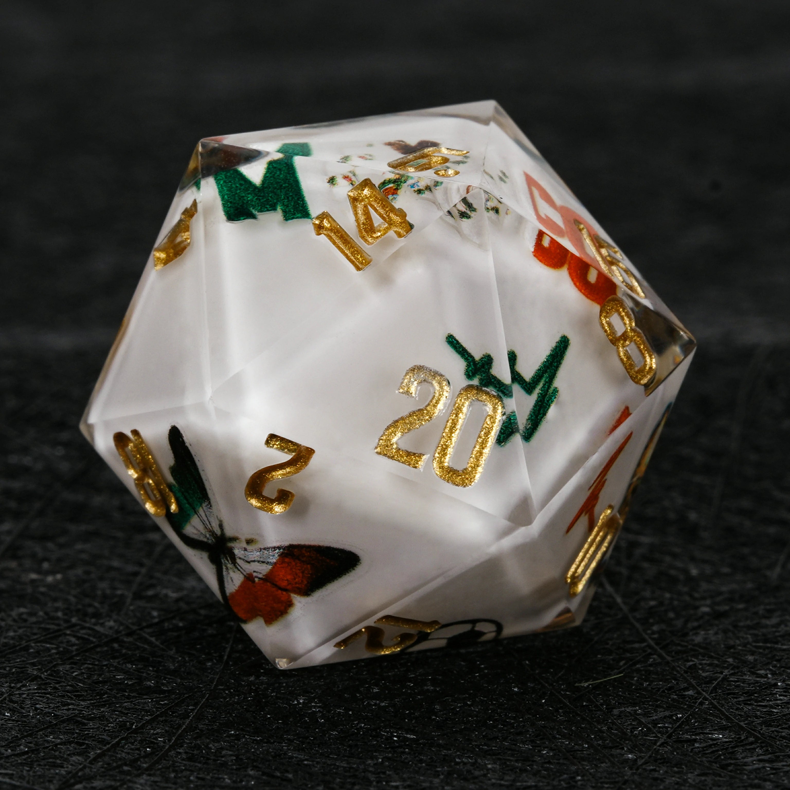 Mexico Soccer DND Dice Set – World Cup Kickstarter Resin Dice 7-Piece