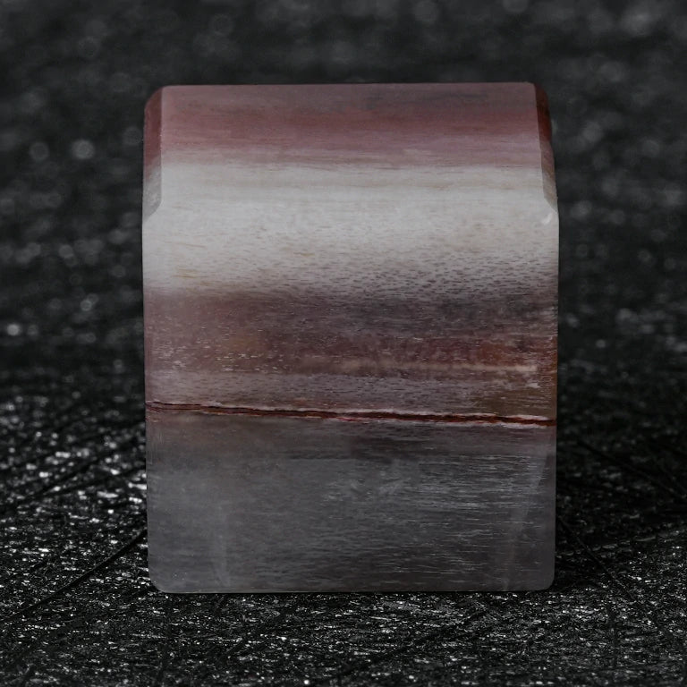Custom Jade Birch Stone Dice Set
