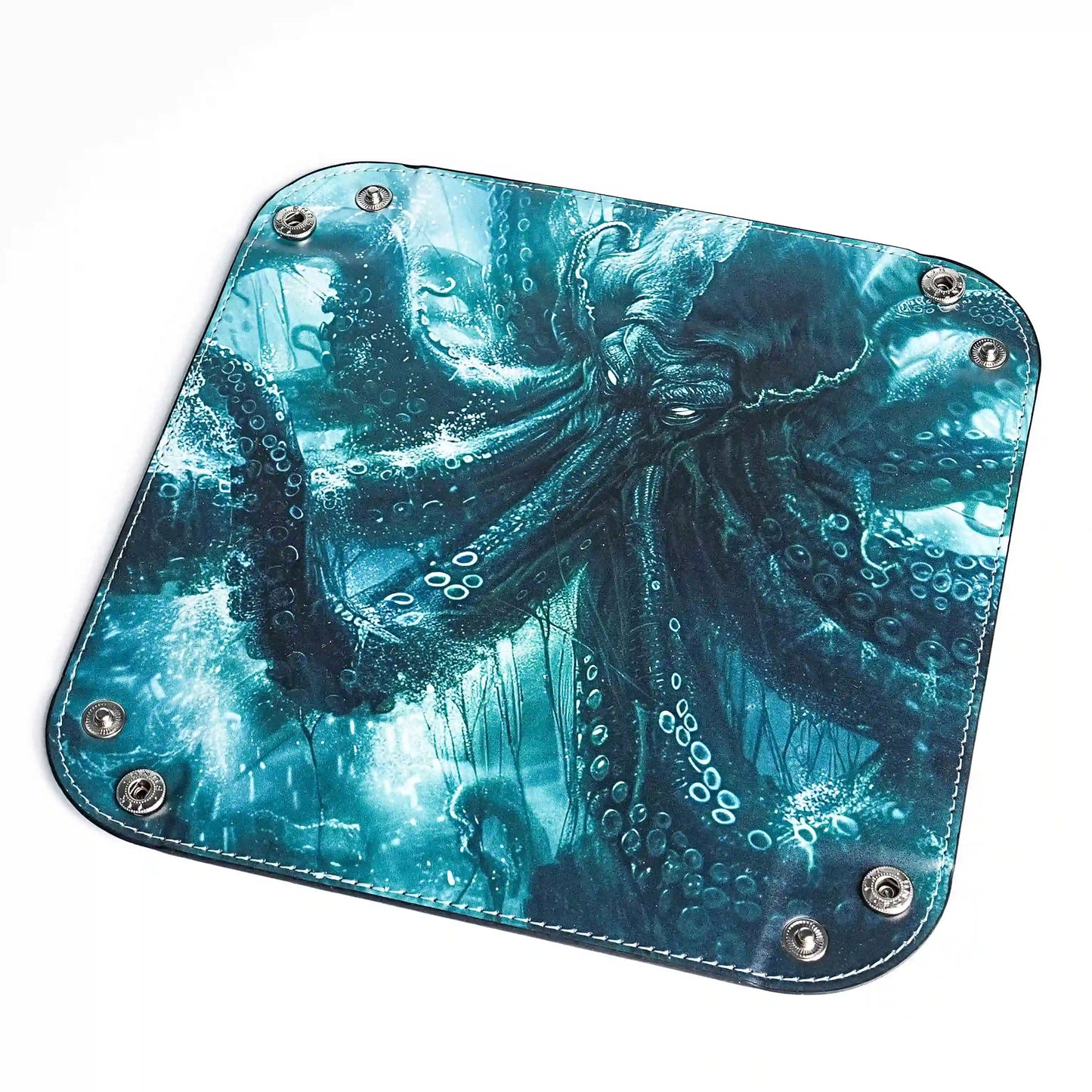 Cool COC Deep Sea Octopus Foldable Table Game Dice Tray