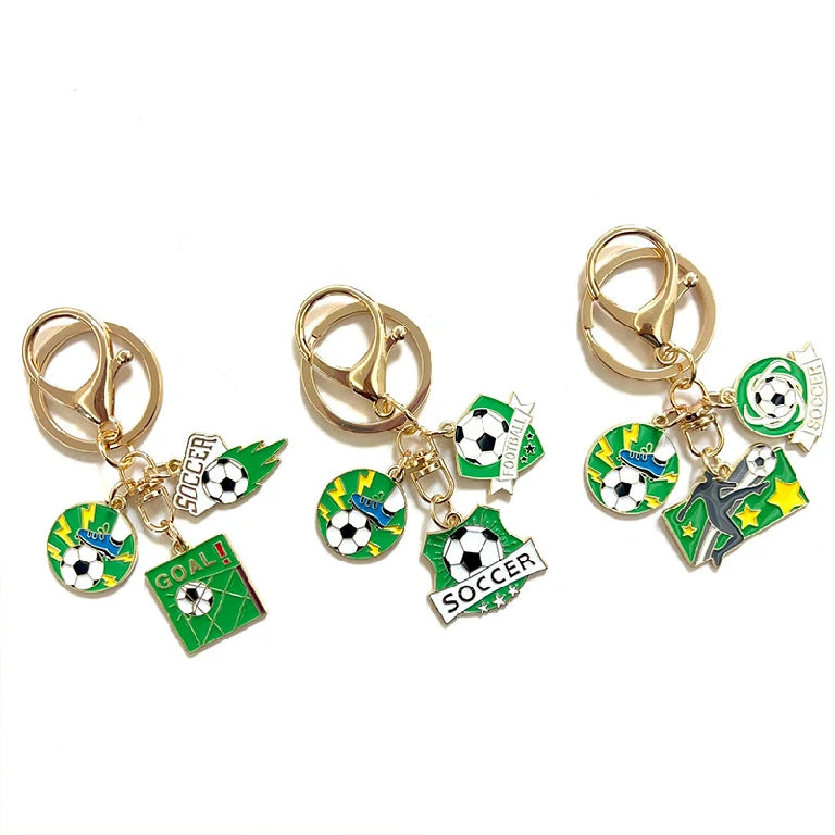 World Cup Creative Zinc Alloy Soccer Ball Keychain