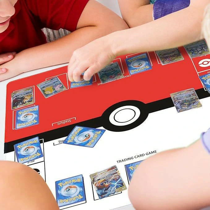 Pokémon Card Game Table Mat for Two-Player Battles