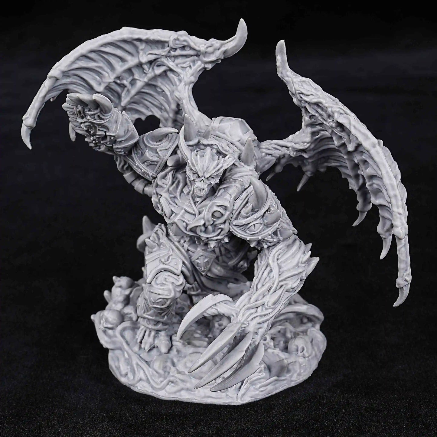 DND Winged Demon 3D Printed Role Playing Micro Model