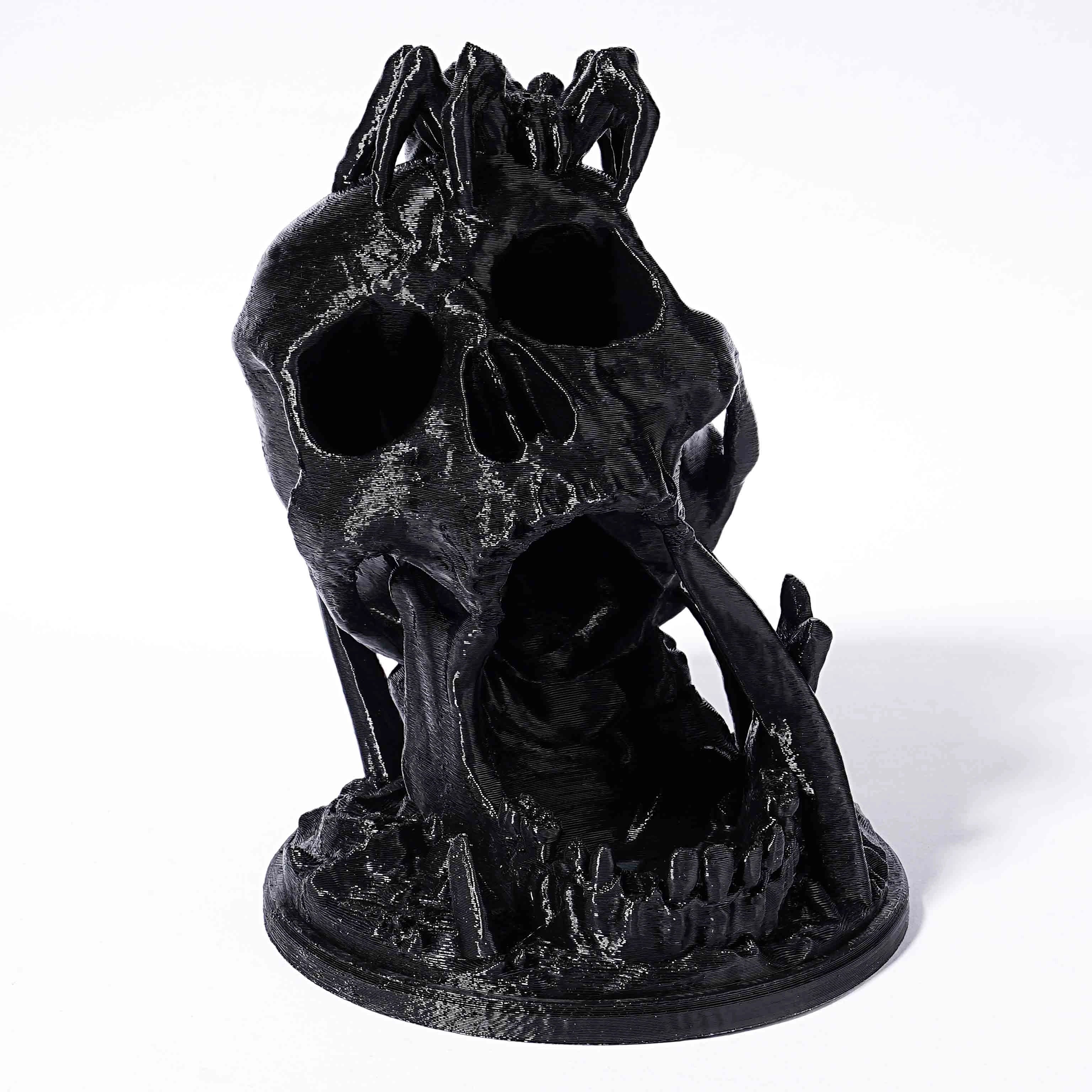 Unique Skull Dice Tower - Desktop Dice Rolling Accessory for RPG