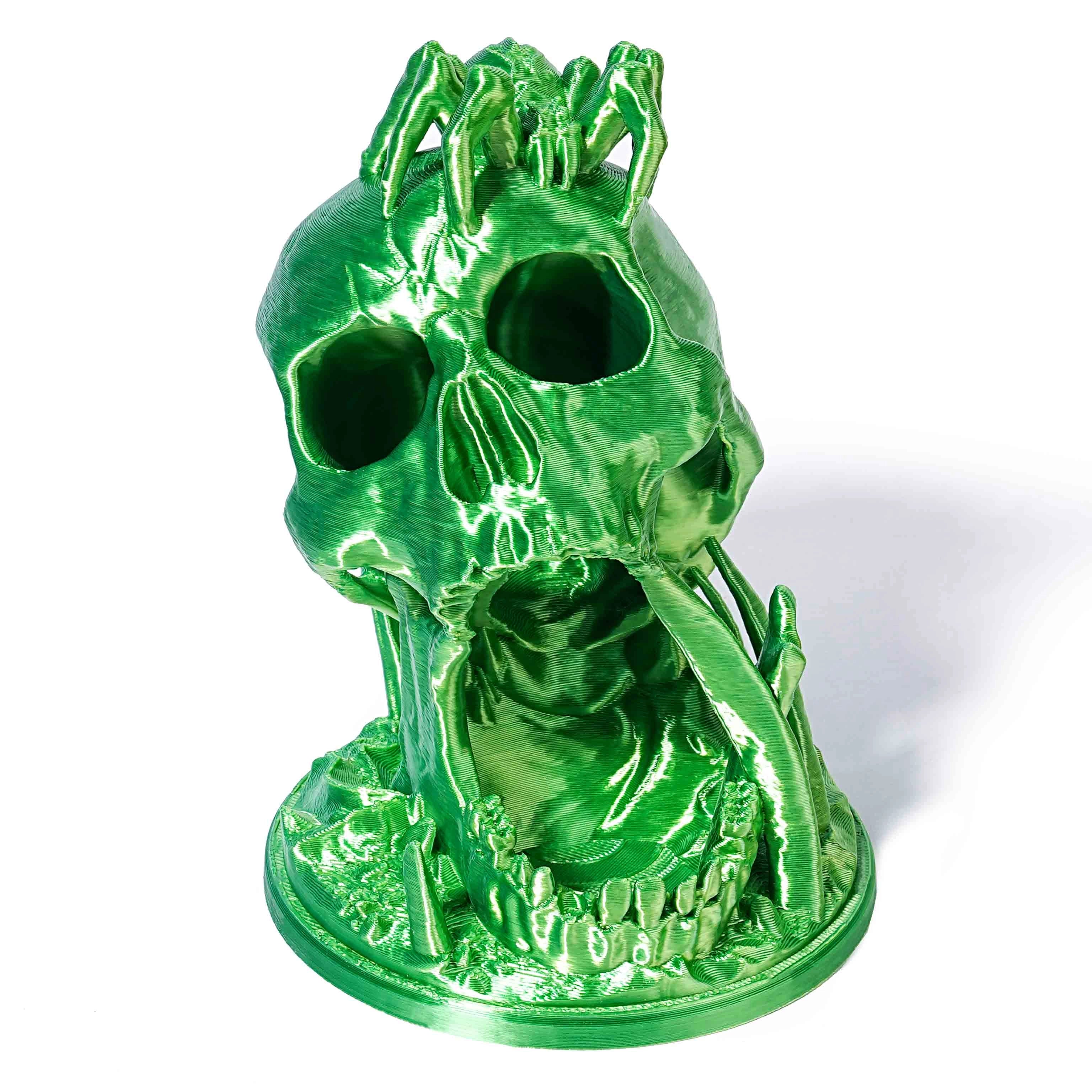 Unique Skull Dice Tower - Desktop Dice Rolling Accessory for RPG