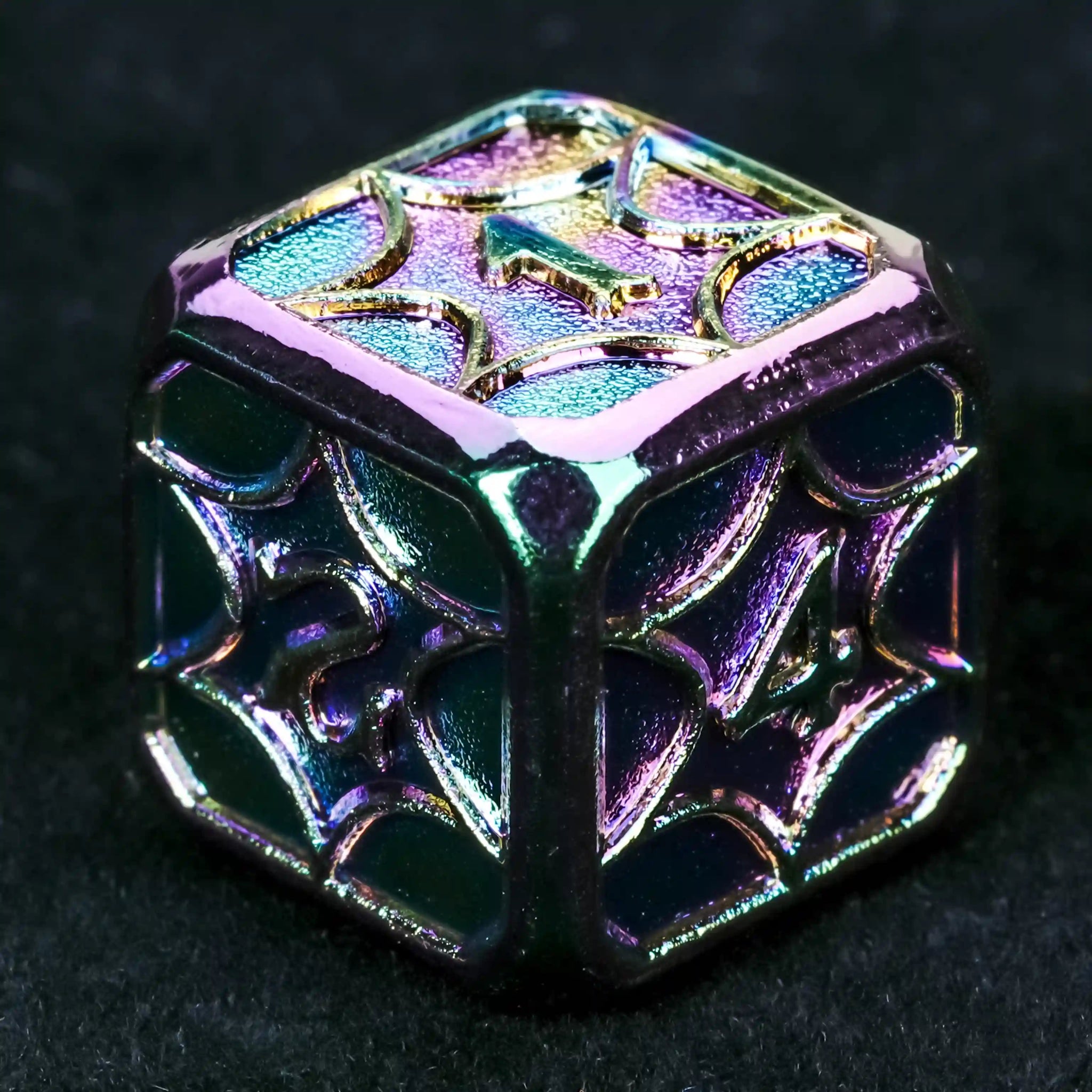 Colorful metallic StarCraft DND D6 dice | Bear Dice