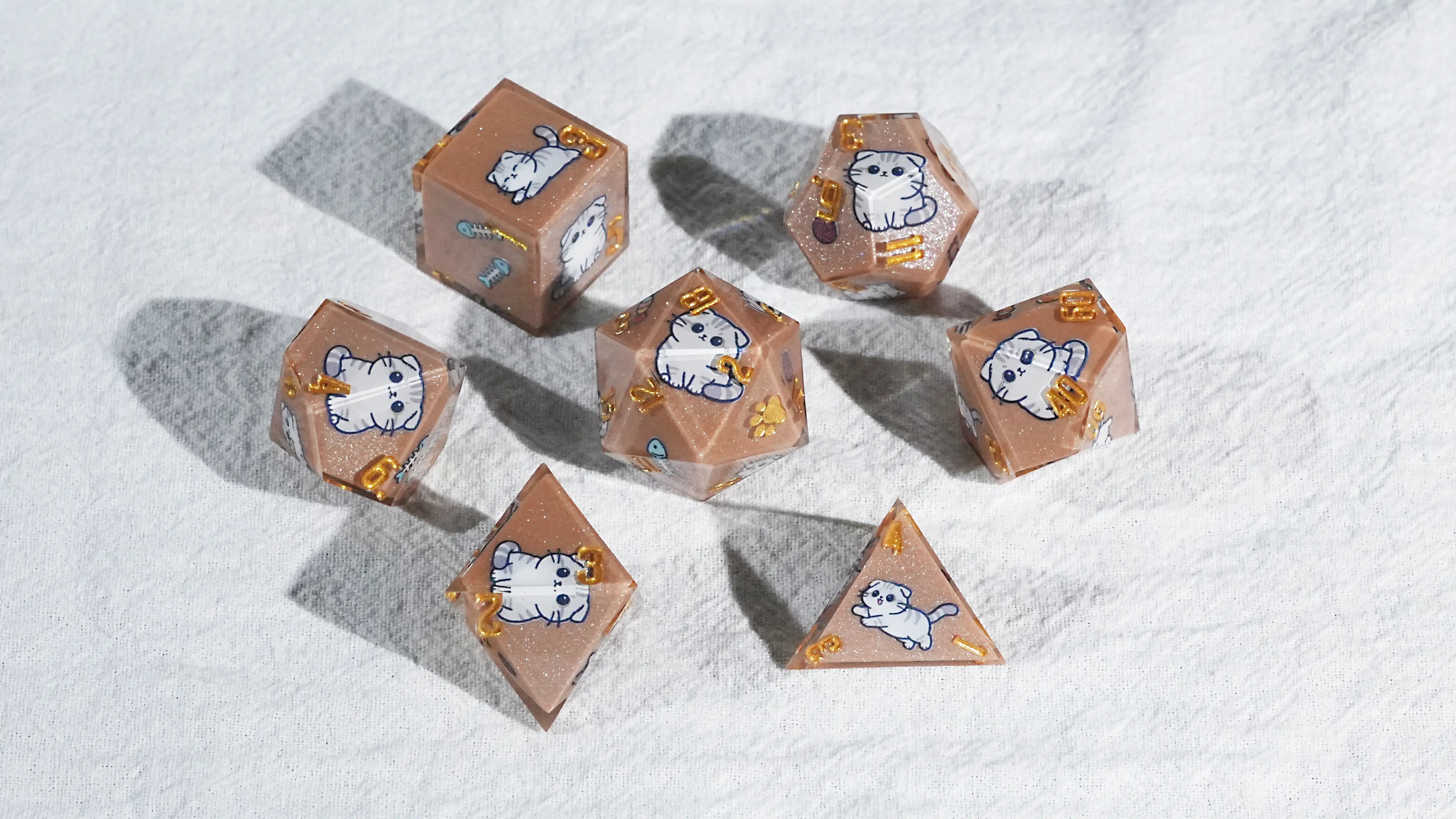 Kickstarter Dice โ Cat Dice Collection