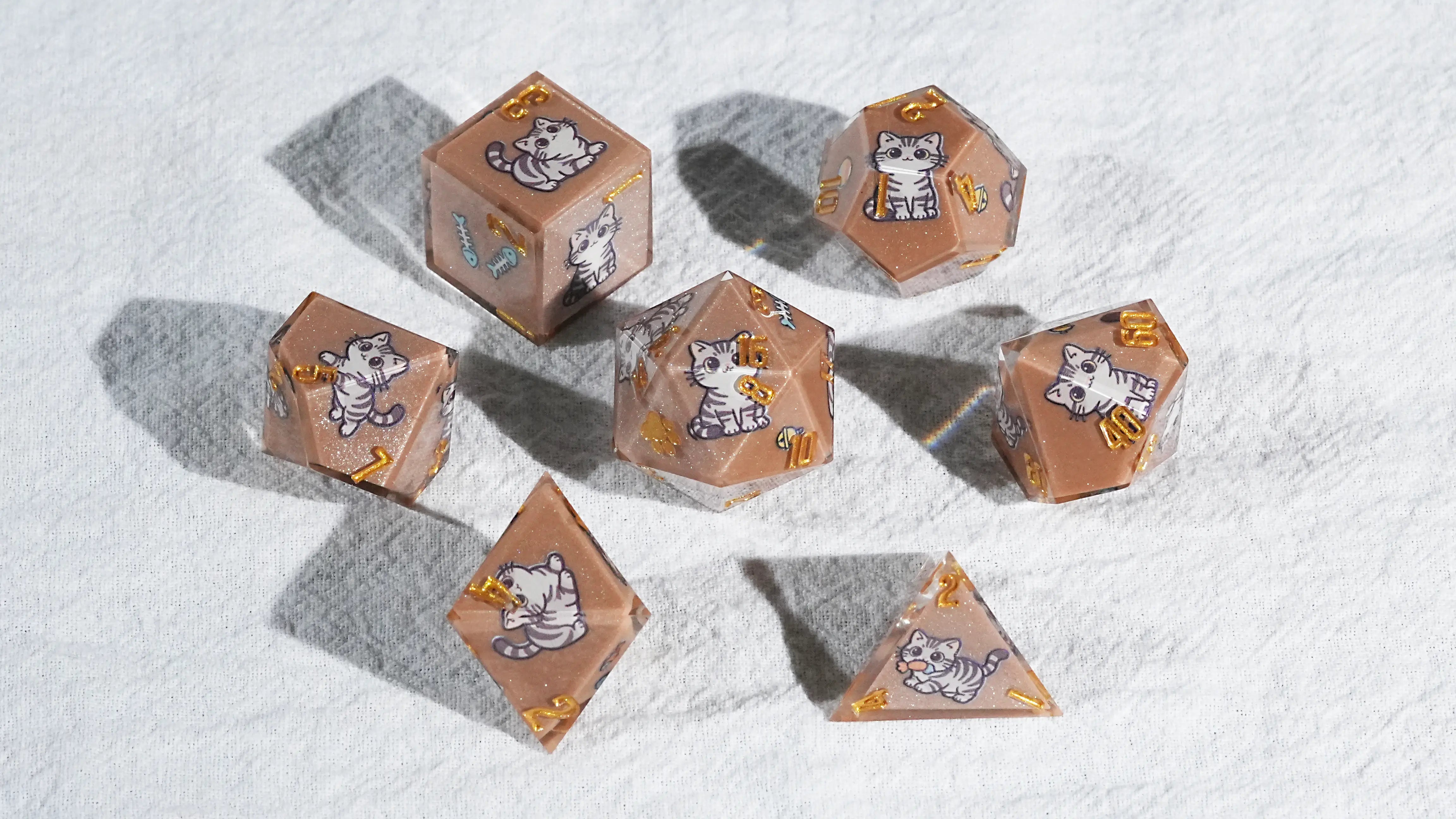 Kickstarter Dice โ Cat Dice Collection