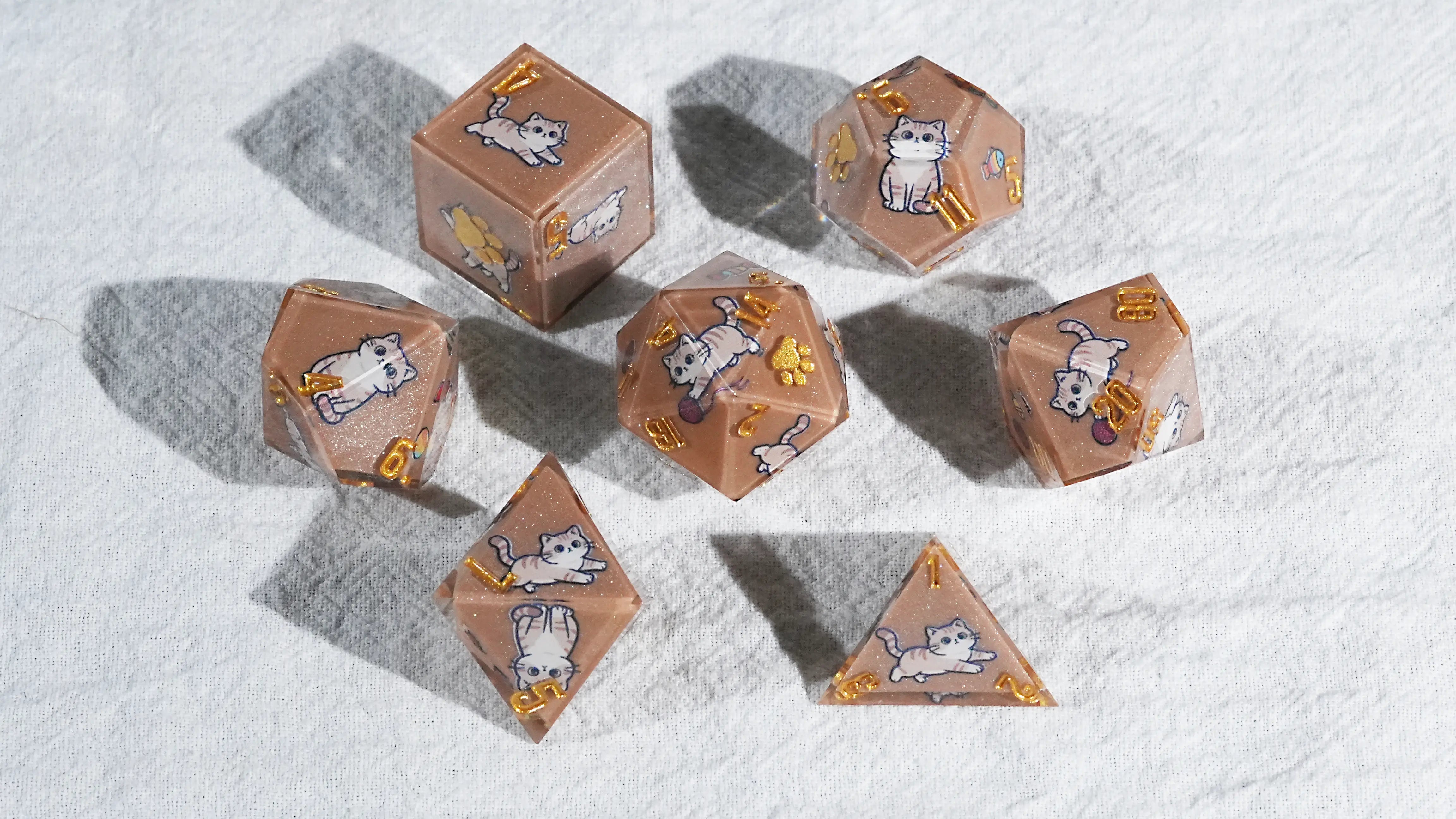 Kickstarter Dice โ Cat Dice Collection
