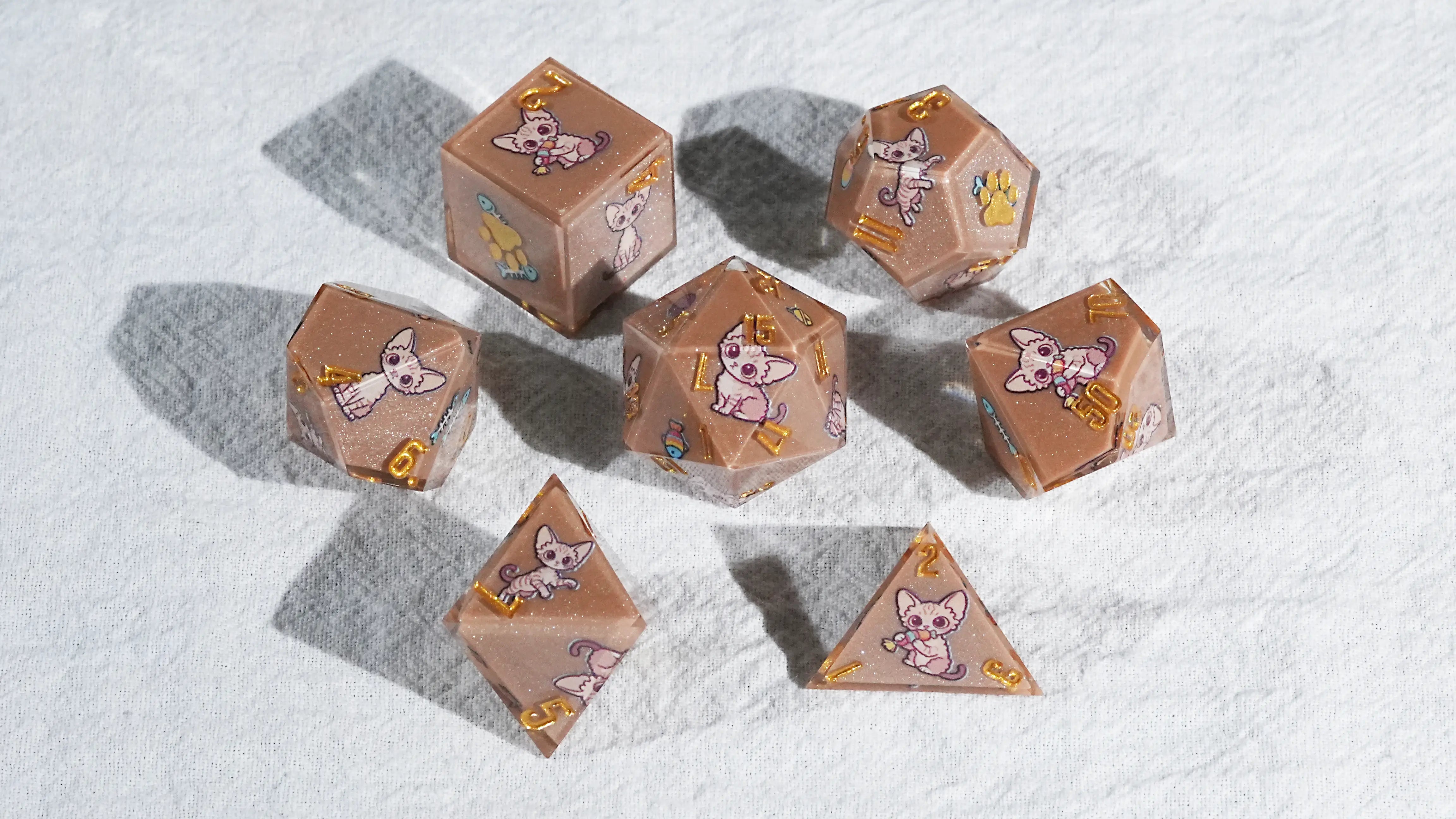 Kickstarter Dice โ Cat Dice Collection