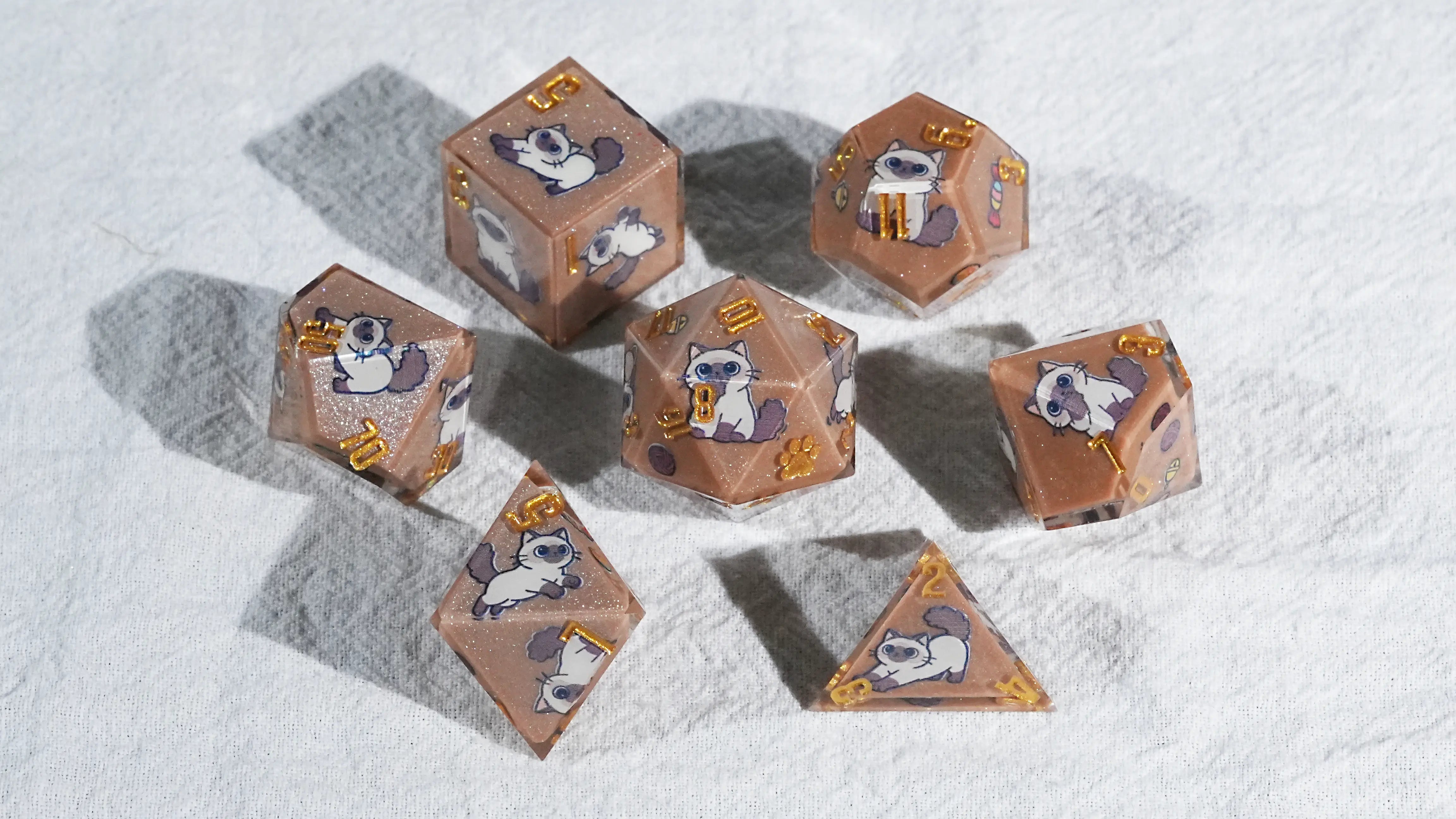 Kickstarter Dice โ Cat Dice Collection