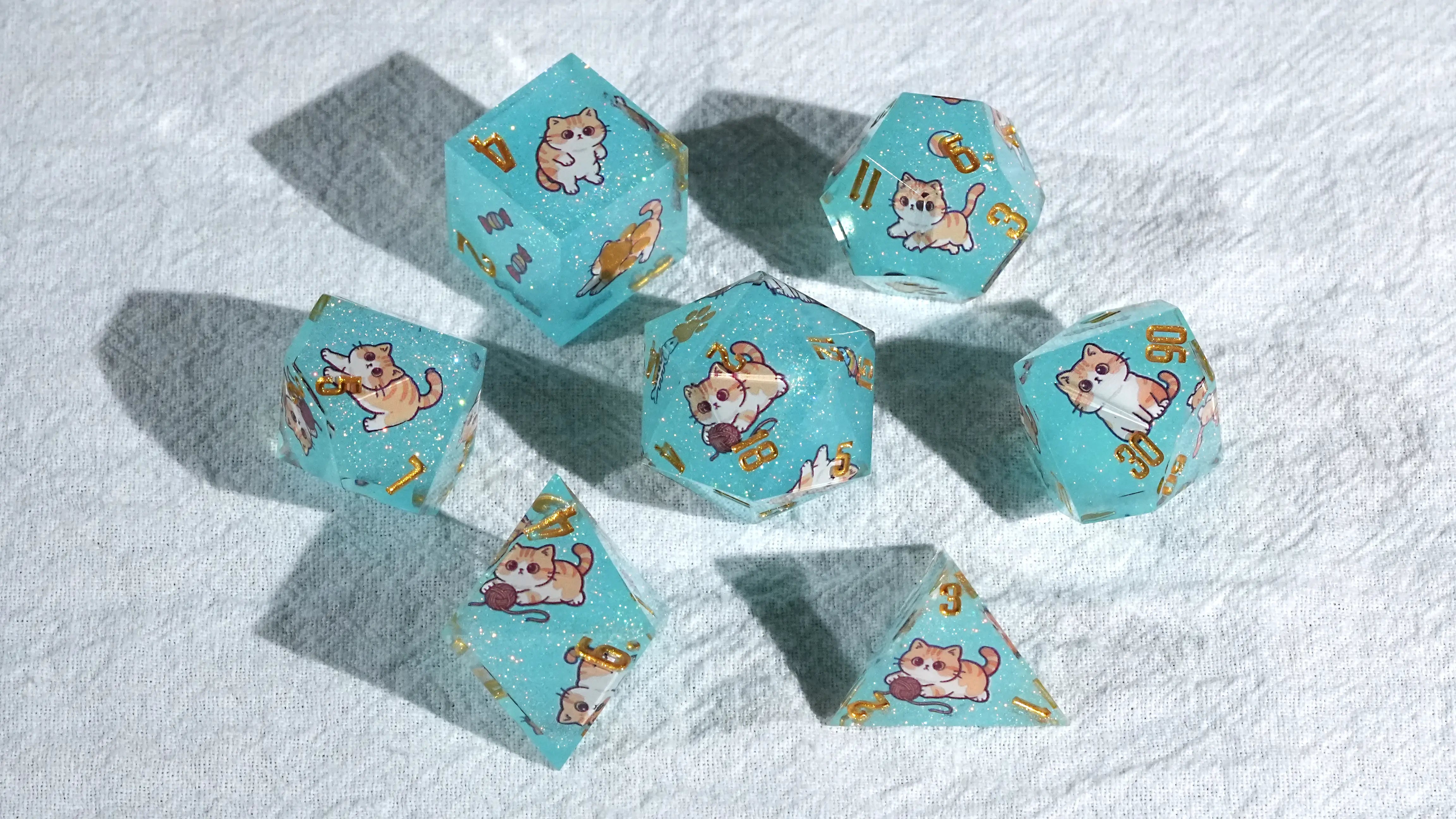 Kickstarter Dice โ Cat Dice Collection