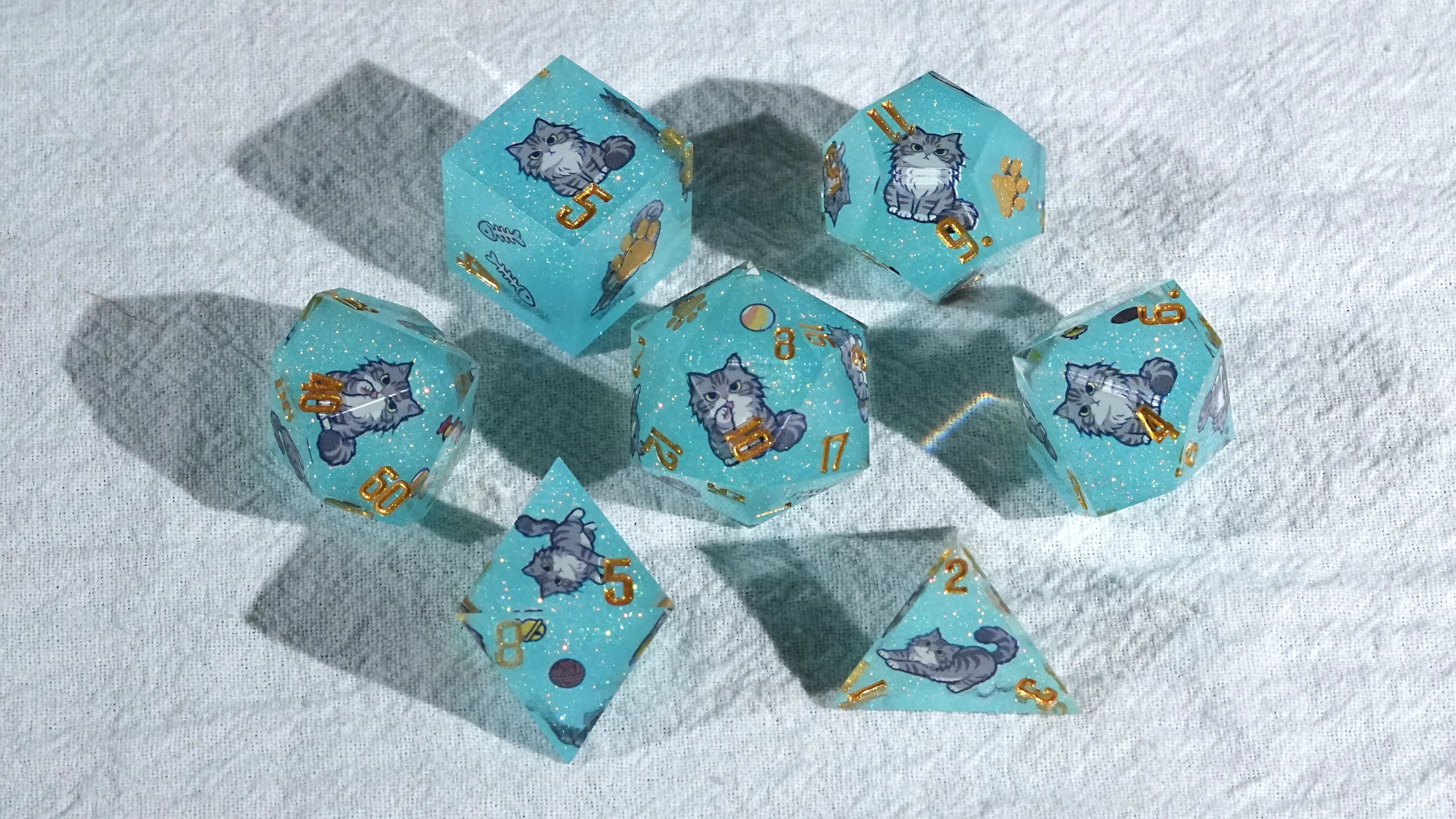 Kickstarter Dice โ Cat Dice Collection