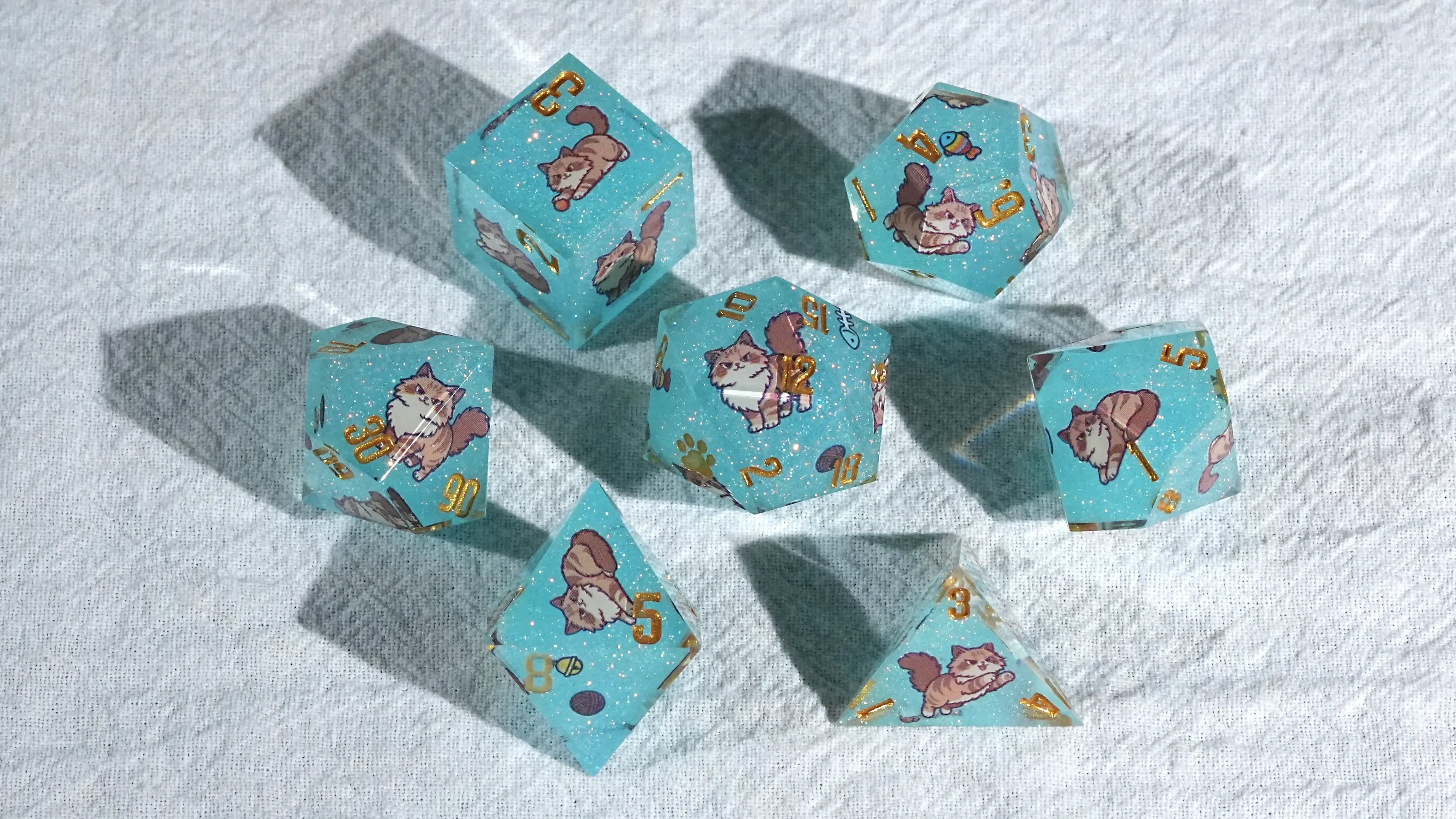Kickstarter Dice โ Cat Dice Collection