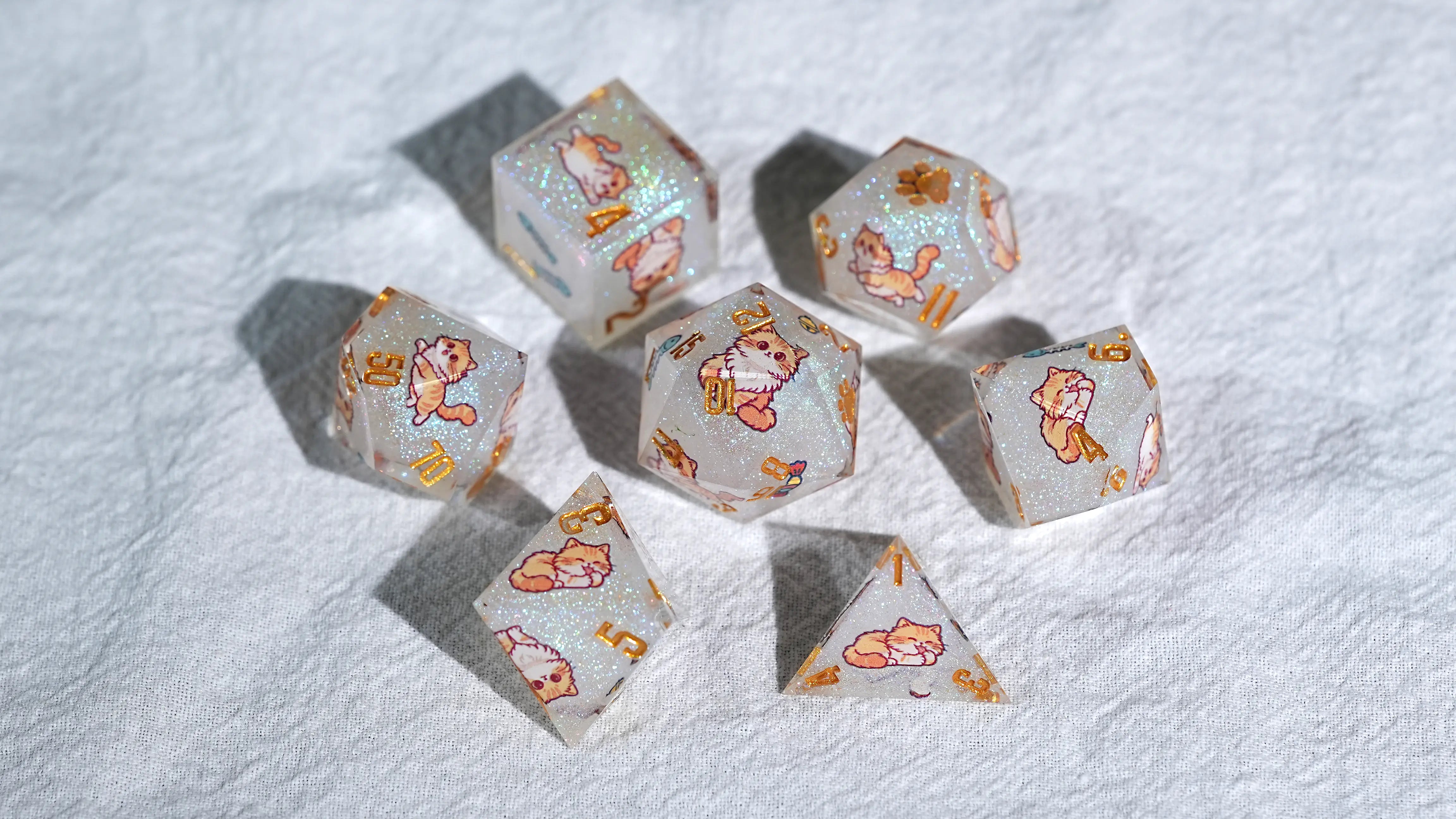 Kickstarter Dice โ Cat Dice Collection