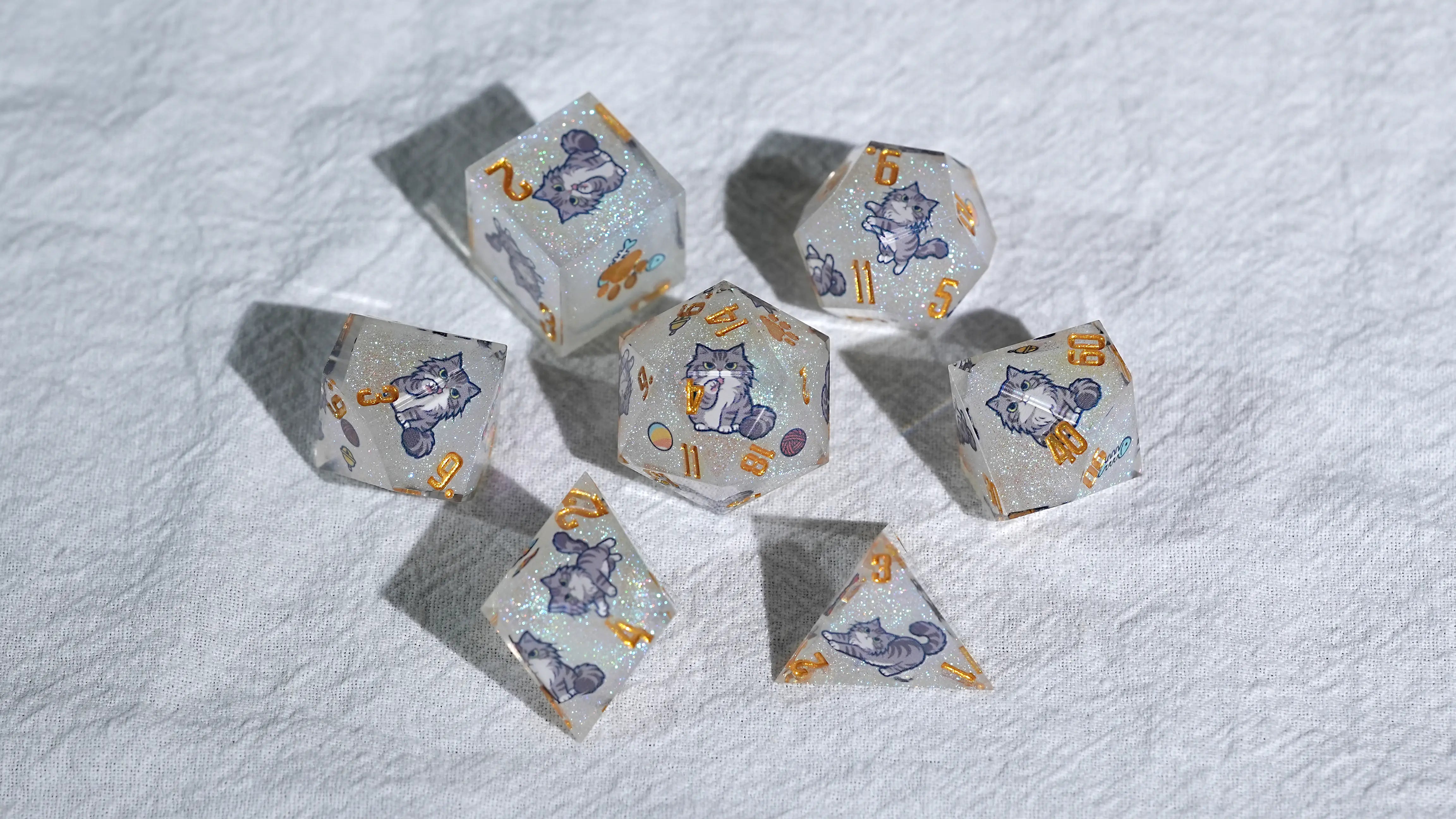 Kickstarter Dice โ Cat Dice Collection
