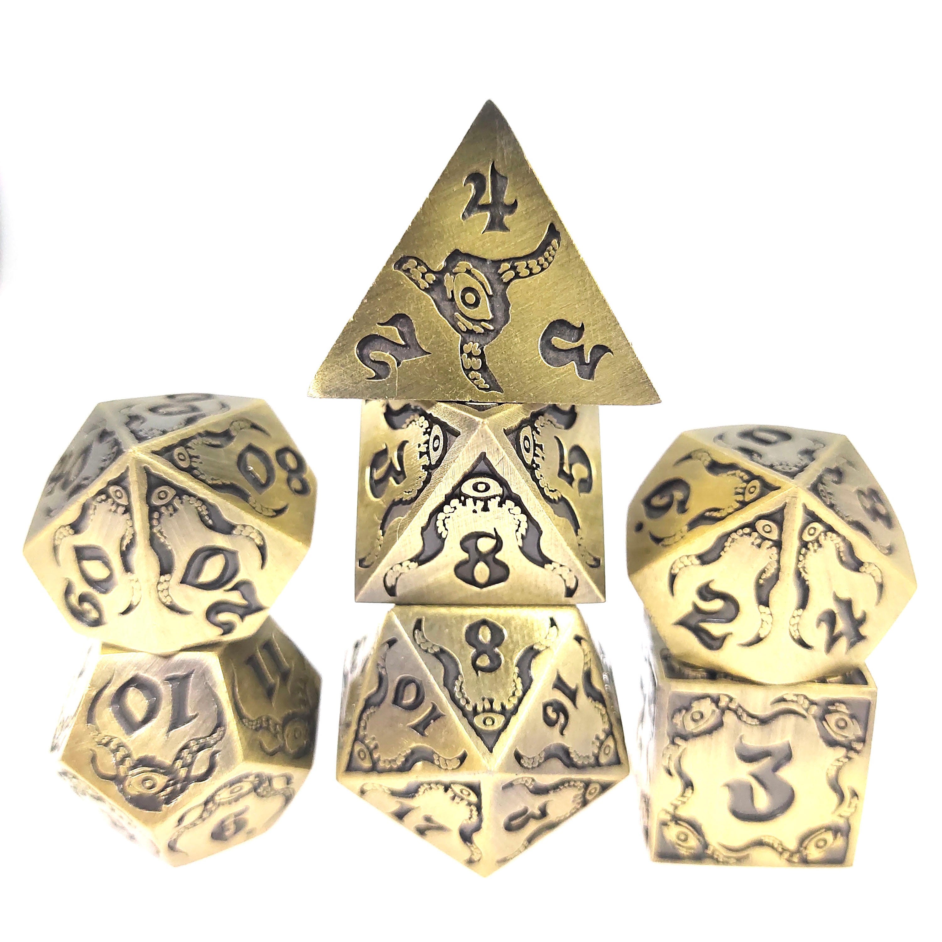 Clearance Discount-Devil's Eye Metal Dice Set Series