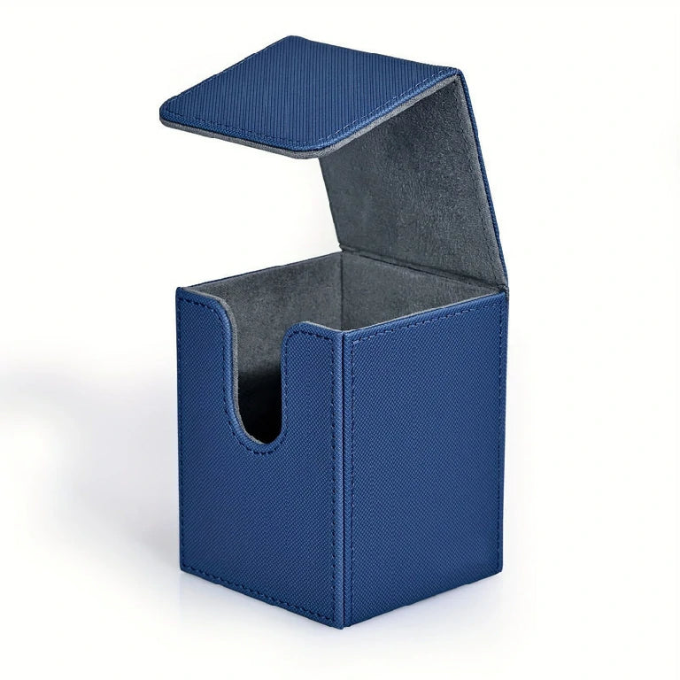 MTG Card Storage Box | PU Vertical-Insert Magnetic Case for Pokémon and Tabletop Game Card Collections