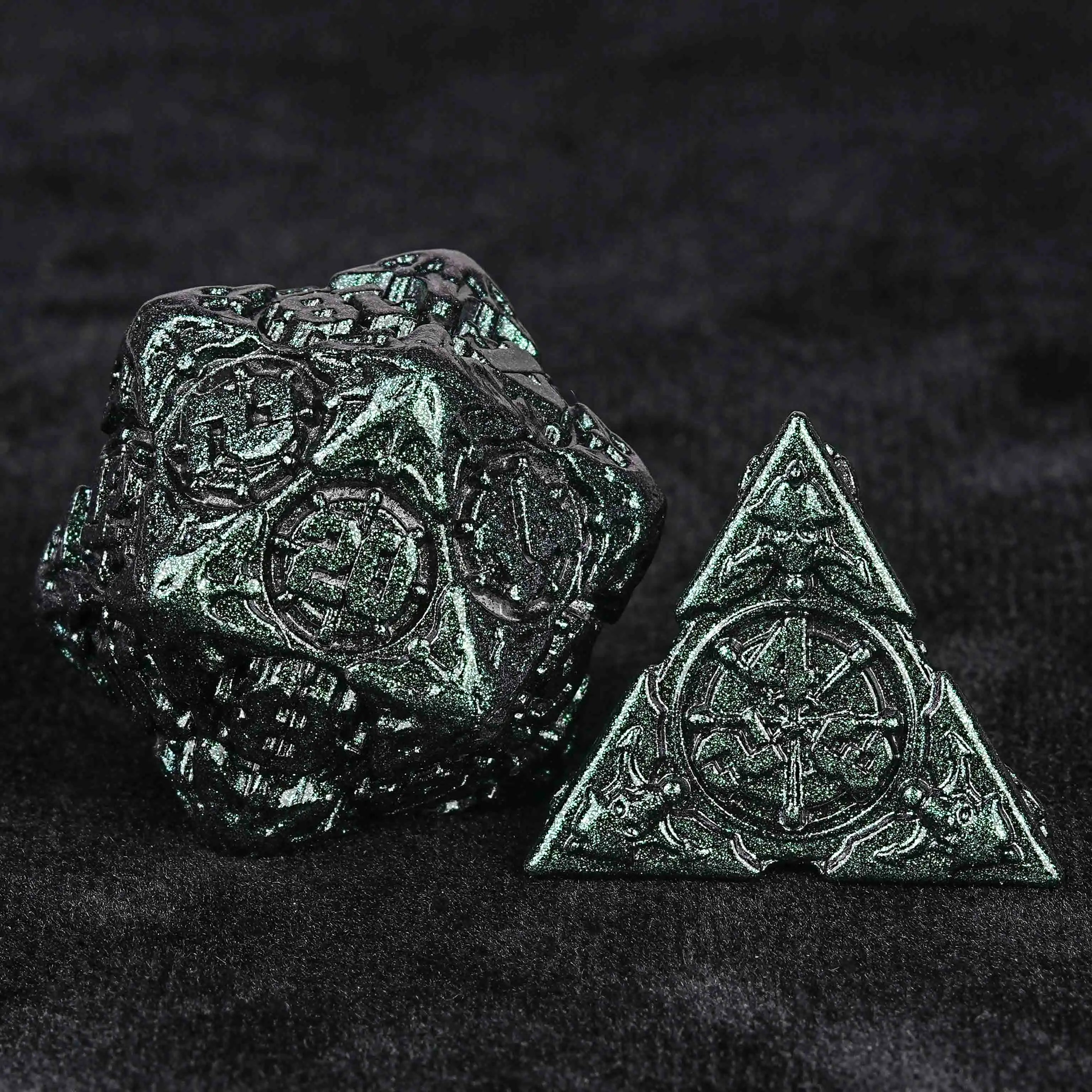 Limited Clearance-Metal Pirate DND Dice Set|3D Embossed Metal