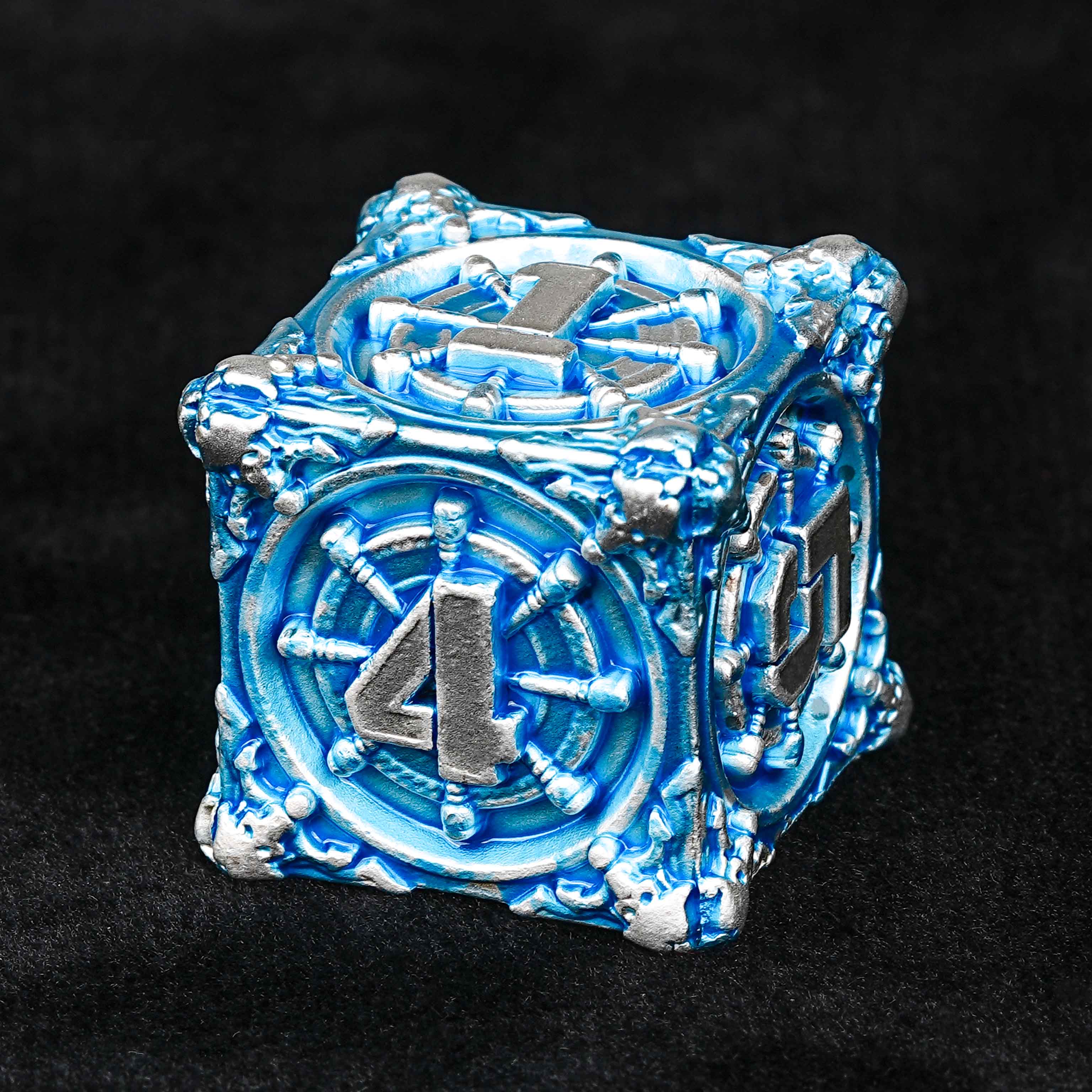 Limited Clearance-Metal Pirate DND Dice Set|3D Embossed Metal