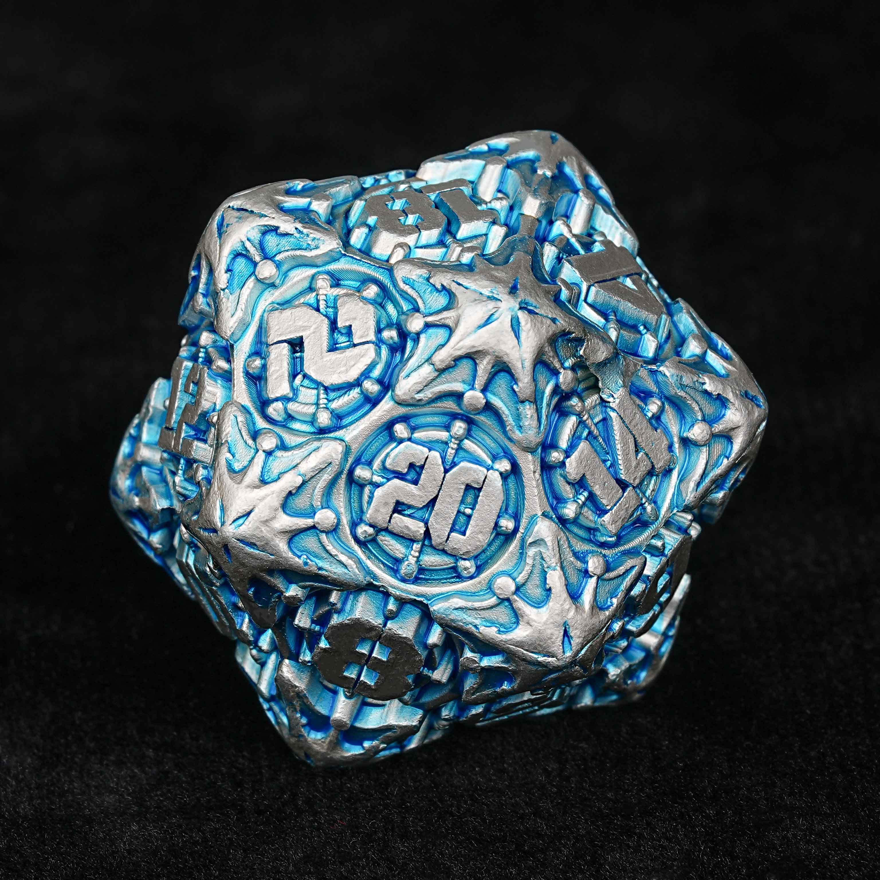Limited Clearance-Metal Pirate DND Dice Set|3D Embossed Metal