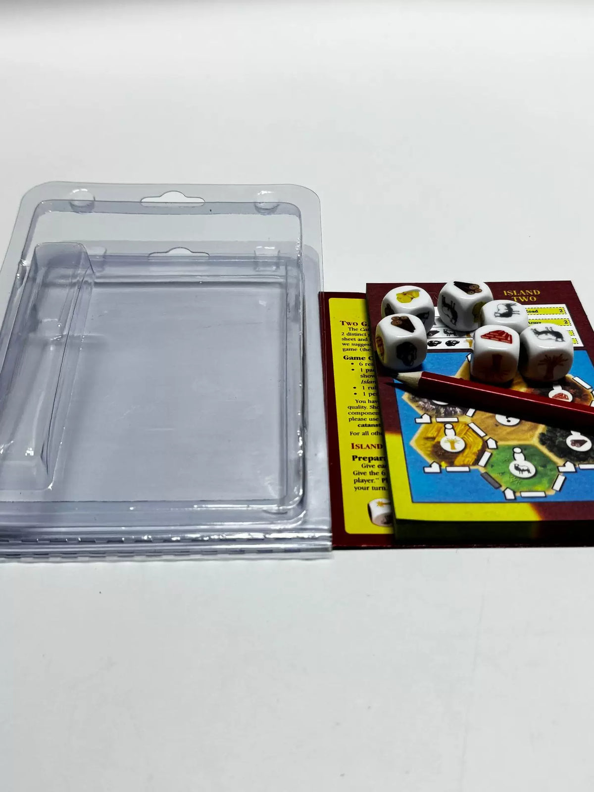 CATAN Catan DICE Island GAME Dice Game Portable Strategy Game Family Gathering Dice Board Game