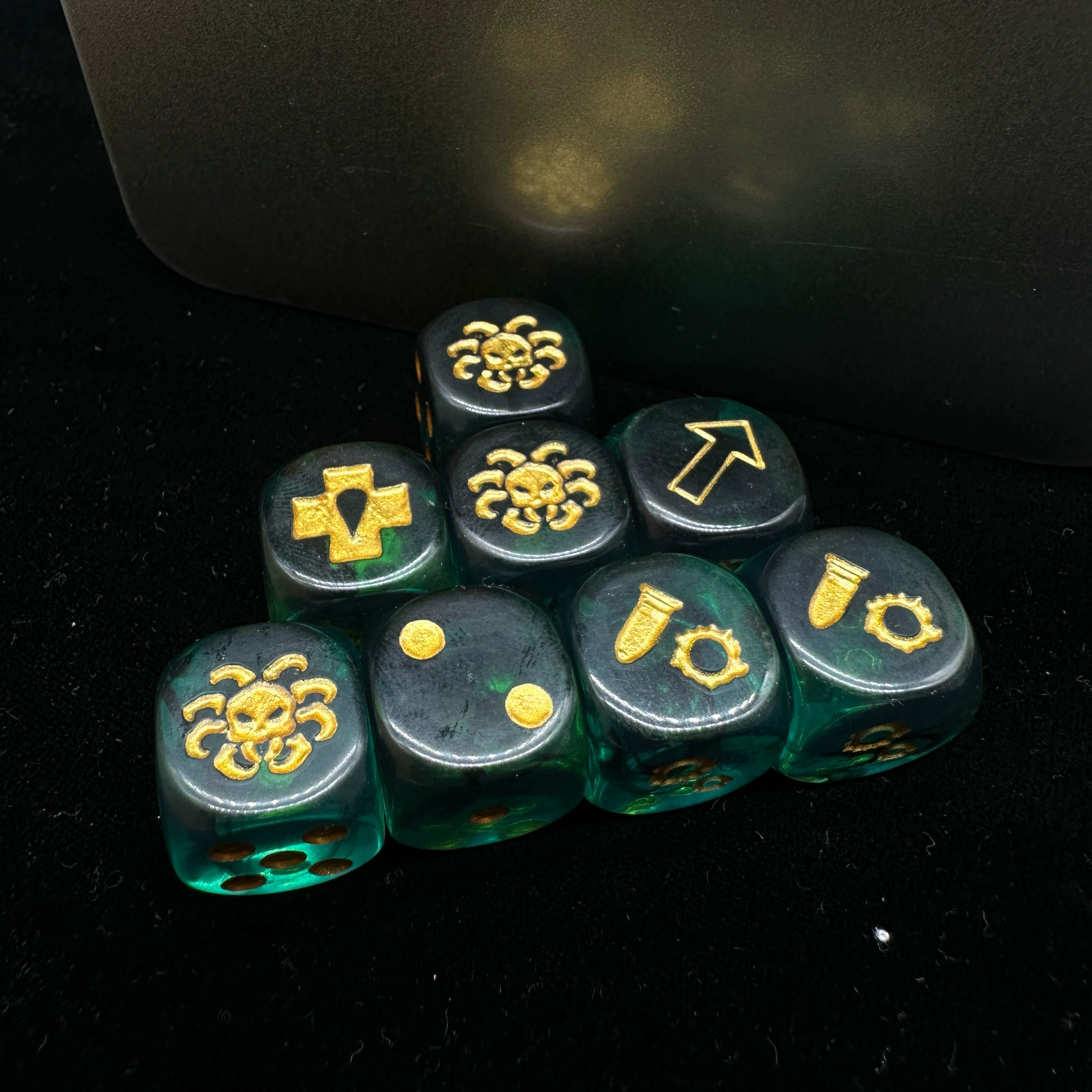 Dice Warhammer AOS HH Warhammer Dice Deathguard Nurgle Follower Dice